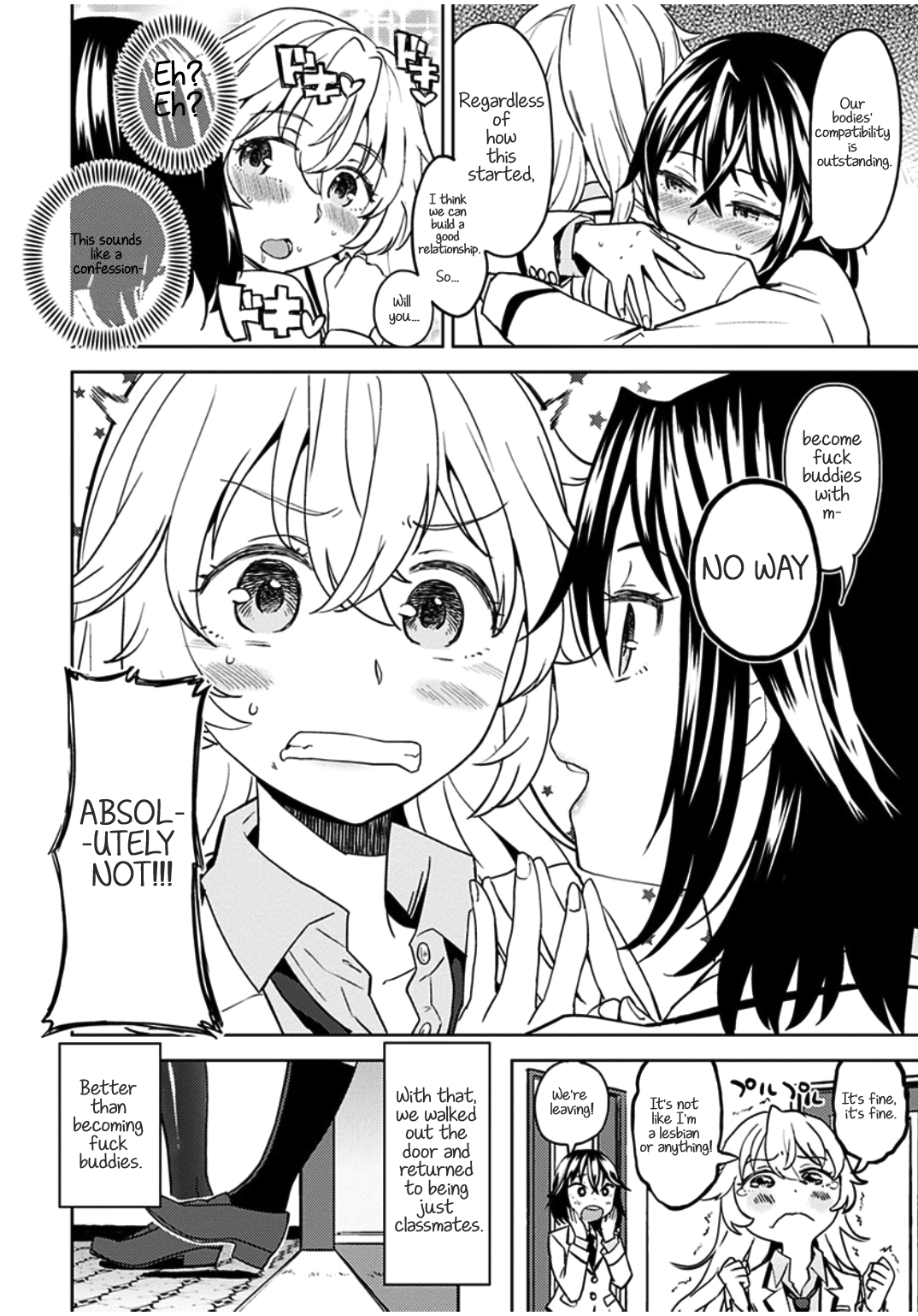 Uso o Tsukaneba Yuri ni a Narenu no Omake Manga | If a lie is not told, it cannot become yuri page 9 full