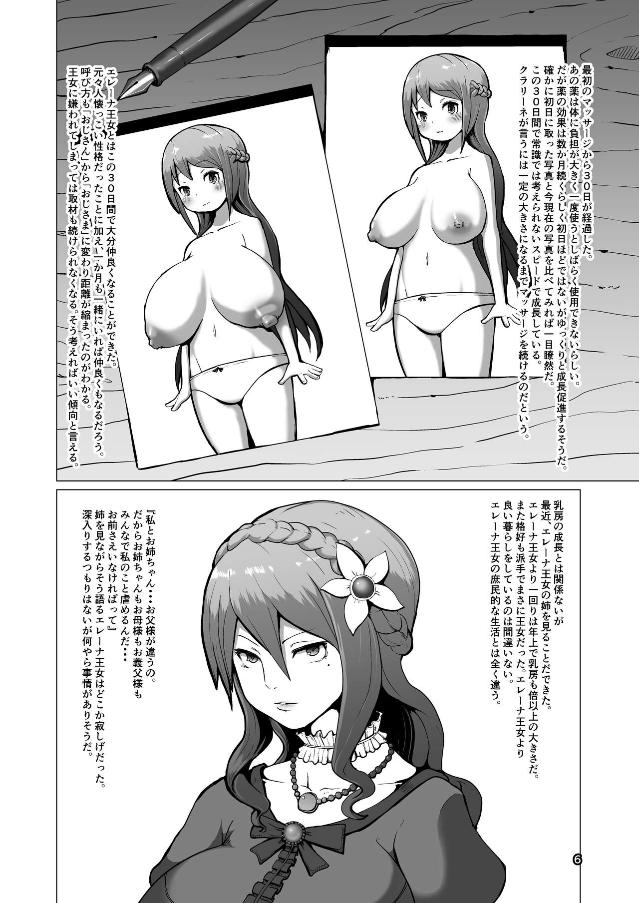Chichigami Henkyou no Oujo Hen page 6 full