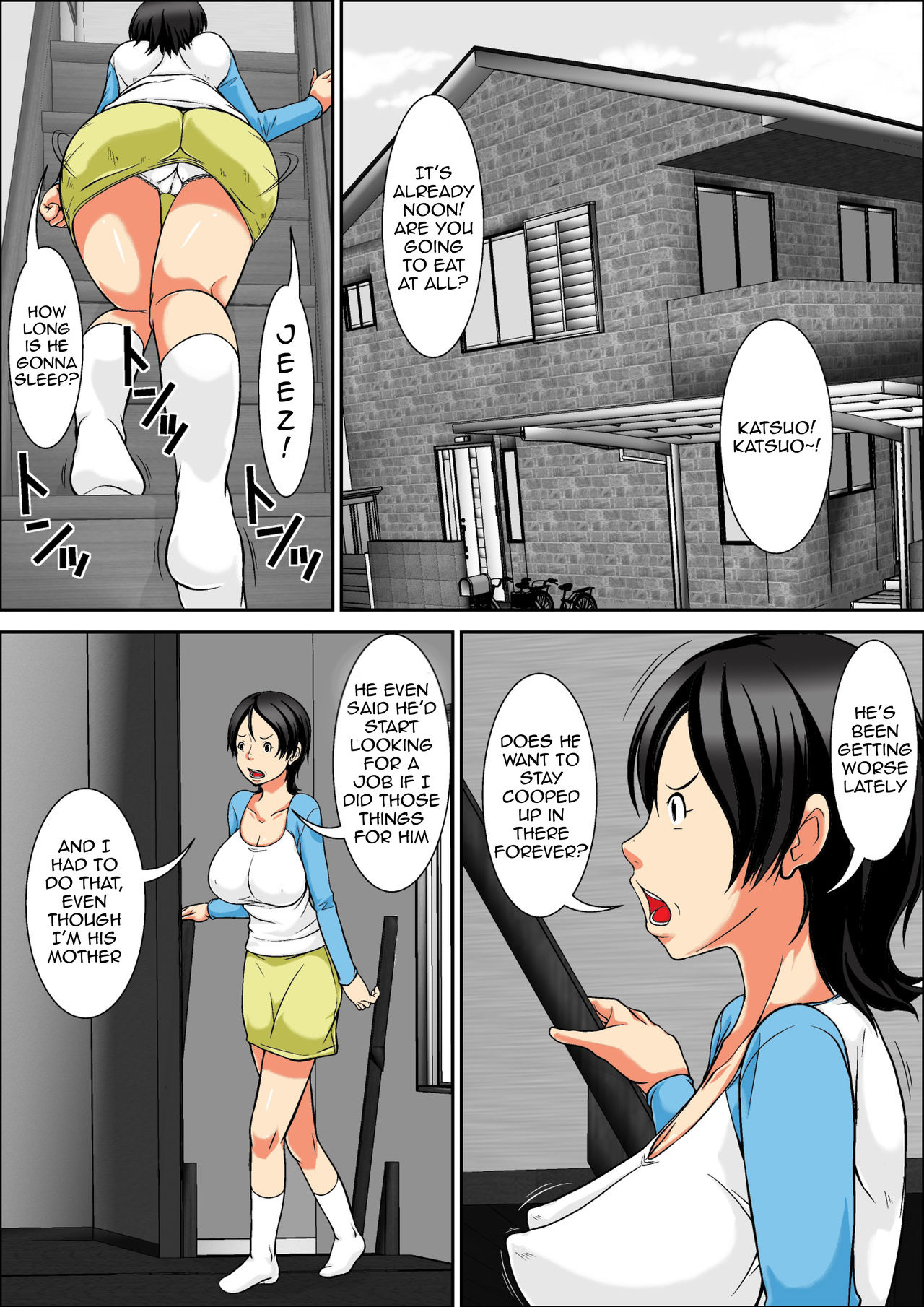 Kora! Anta Hahaoya o Kudoite Nani Shiyoutte Iu no! ~Hahaoya Hatsujou Hen~ Zenpen | Hey! It is said that I urge you mother and will do what! ... mother Hatsujou - 1st part page 2 full