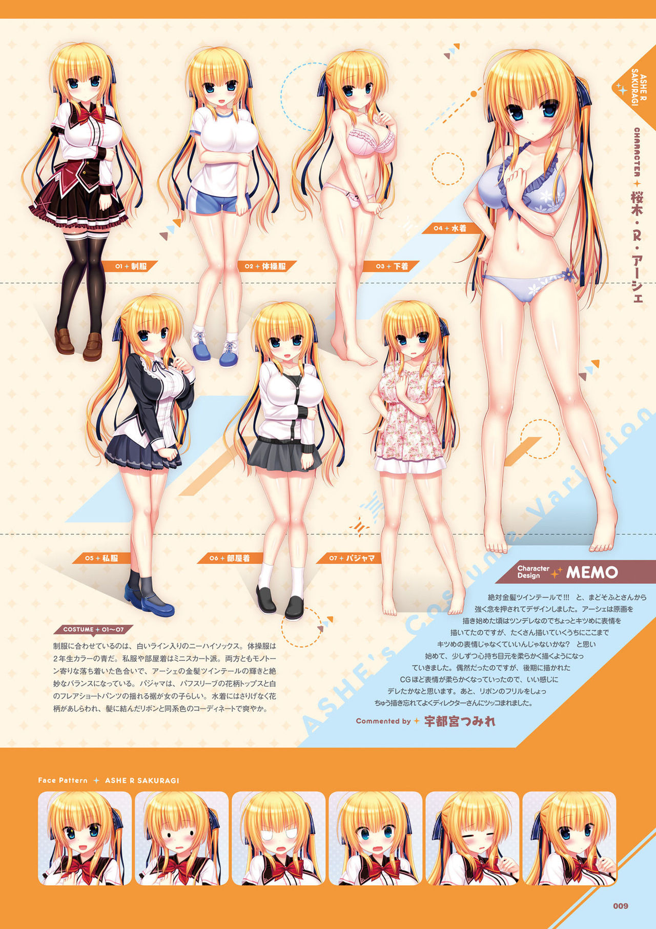 Wagamama High Spec Visual Fanbook page 10 full