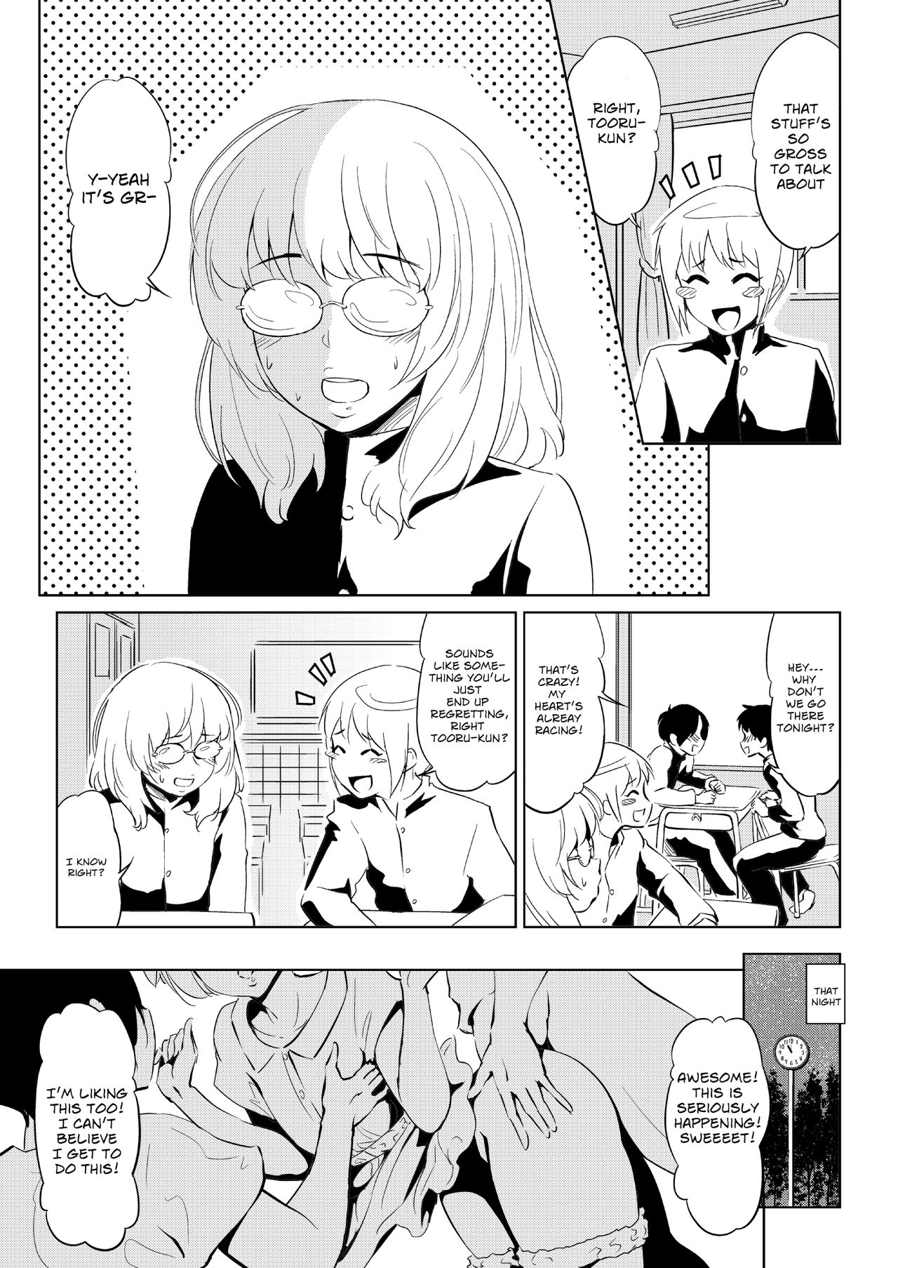 Bitch ga Tooru ♂ | Tooru the Slut ♂ page 3 full
