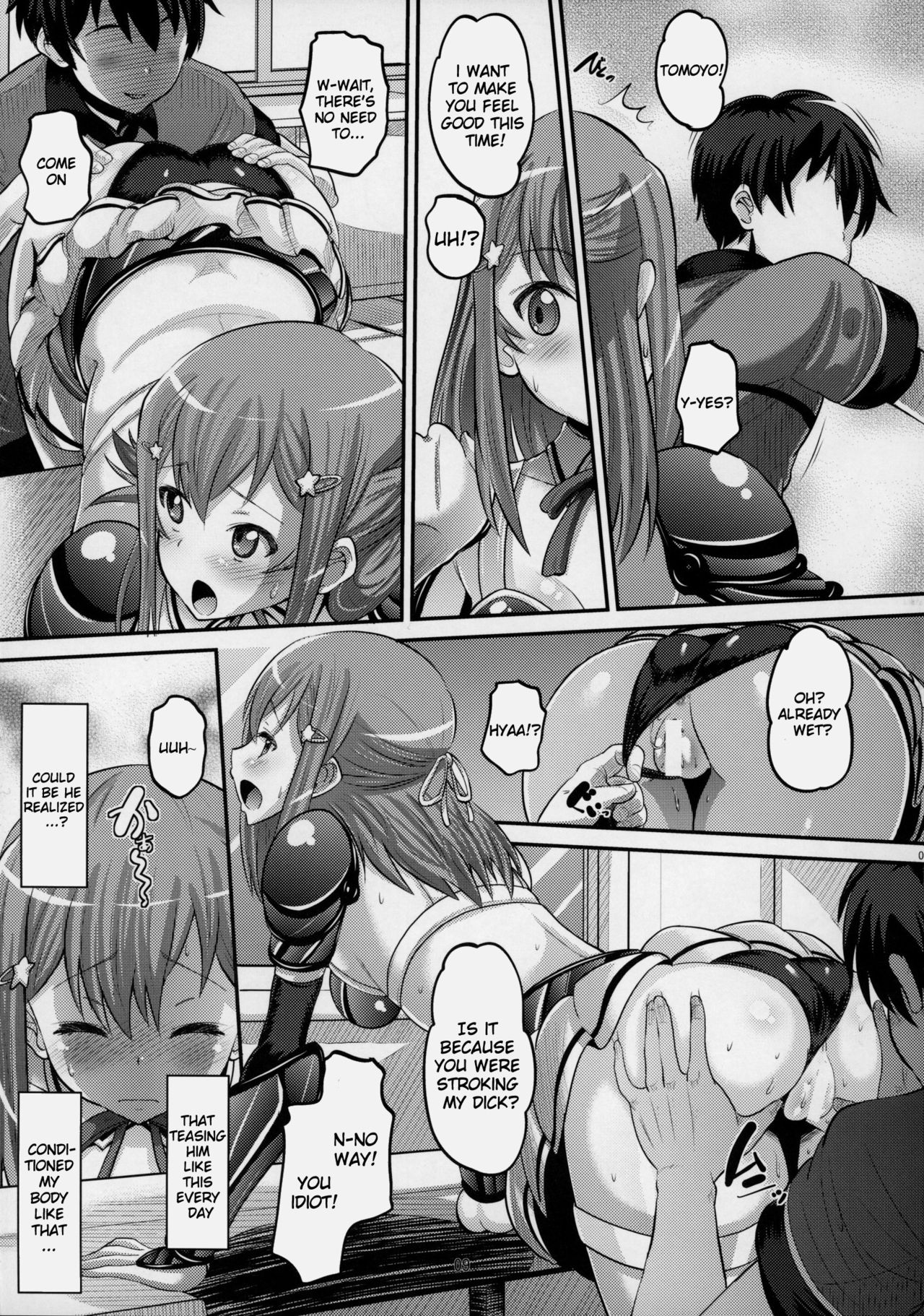 Bikini Armor na Tomoyo to Gonyogonyo shitai! page 8 full