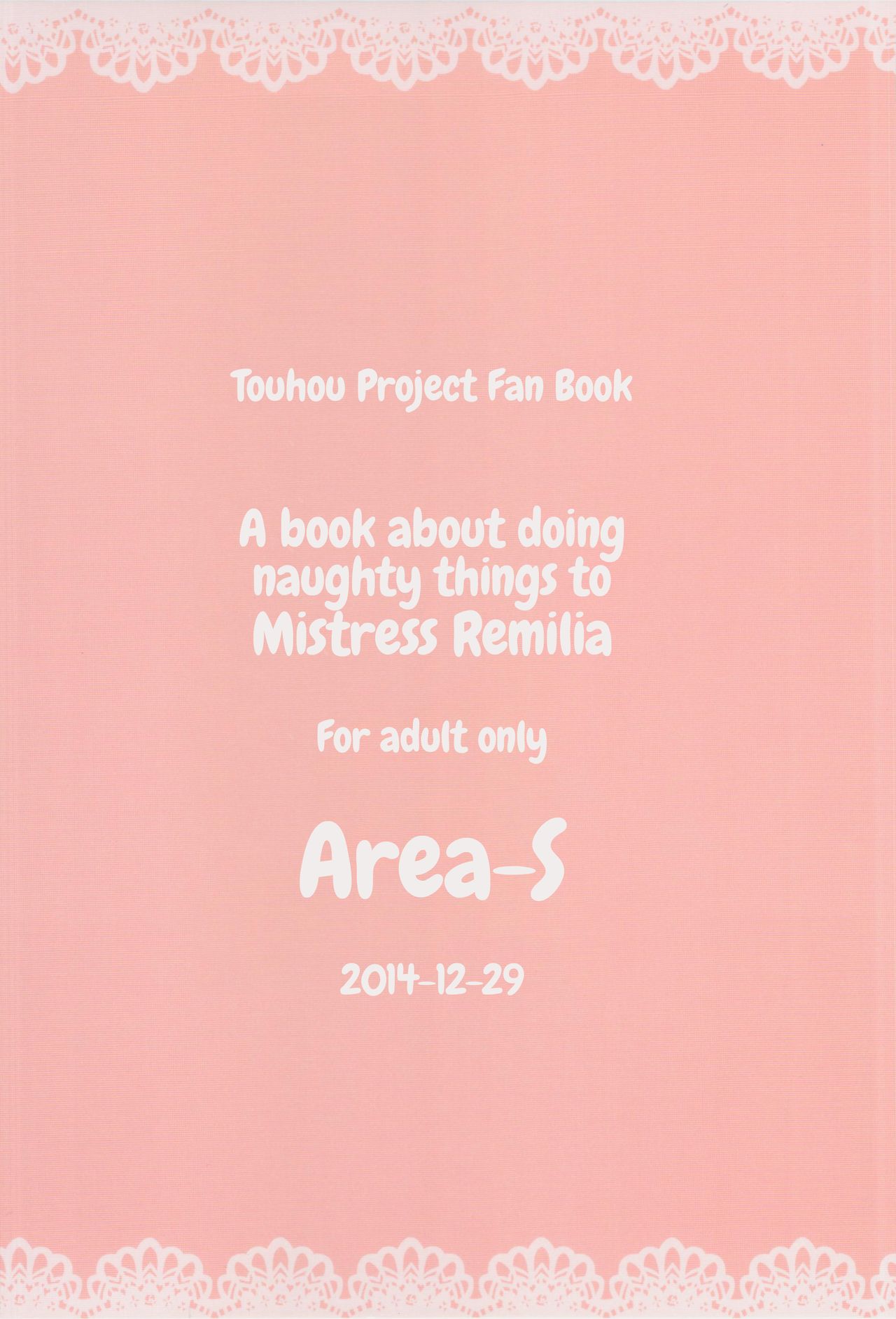 Remilia Ojou-sama ni Ikenai Koto Suru Hon | A book about doing naughty things to Mistress Remilia page 2 full