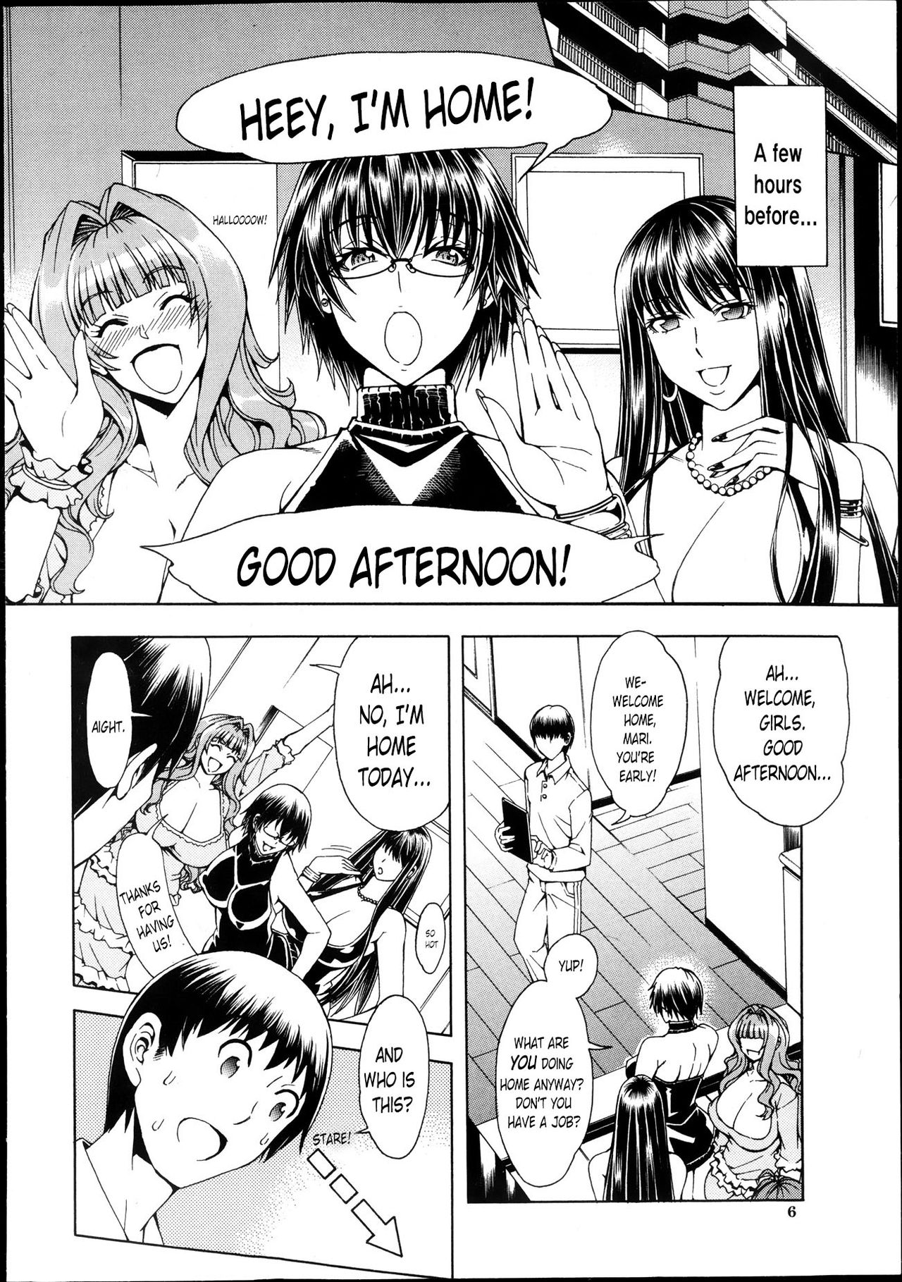 Shounen to Sannin no Kuso Bitch | My Life with those Sluts as a Meat Dildo Nngh! page 6 full