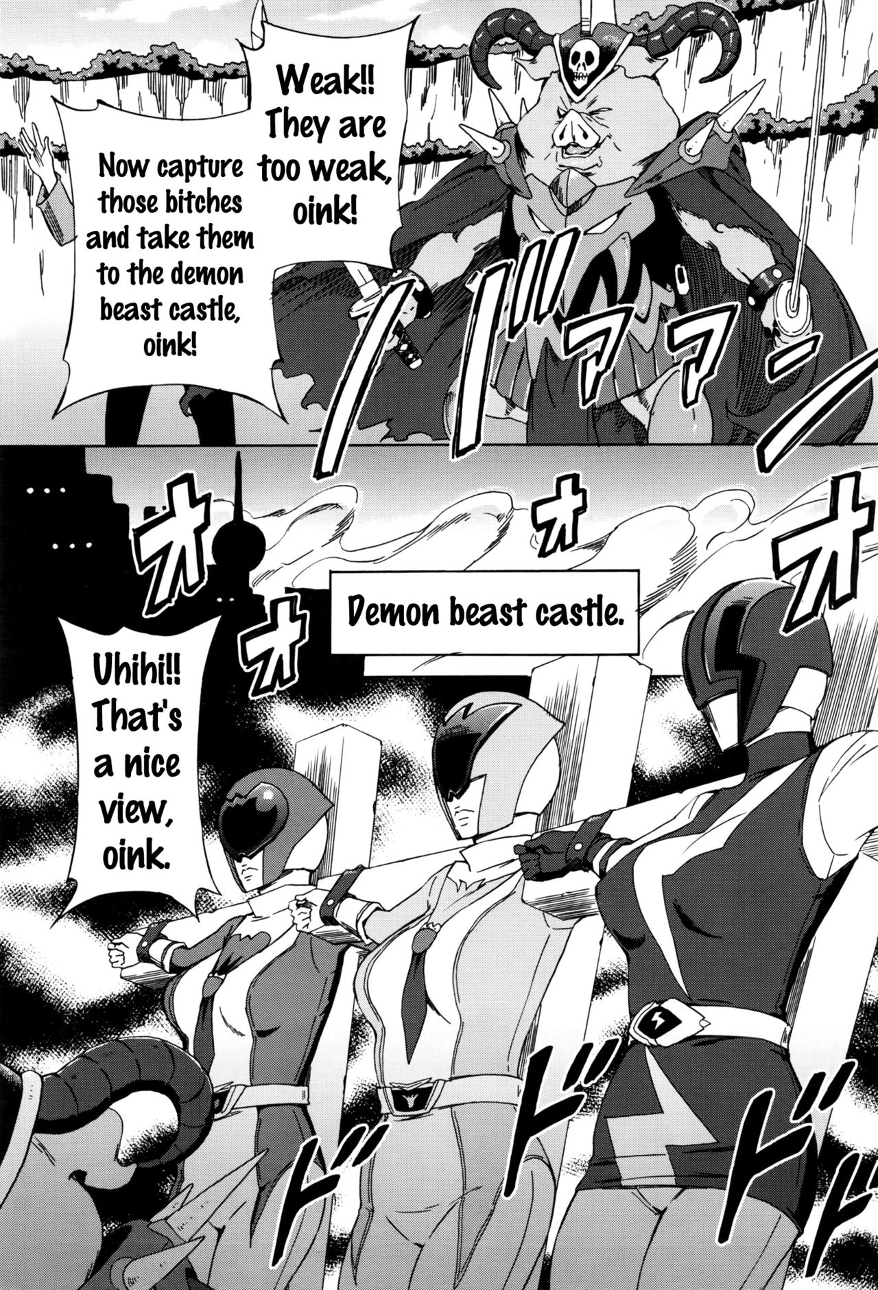 Dai Buta Shougun no Gyakugeki ~Superheroine Taisen~ | Pig General's Counter Attack page 4 full