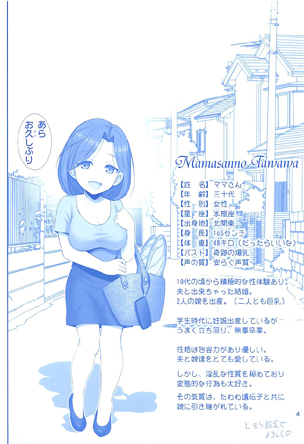 Mama-san no Tawawa page 3 full