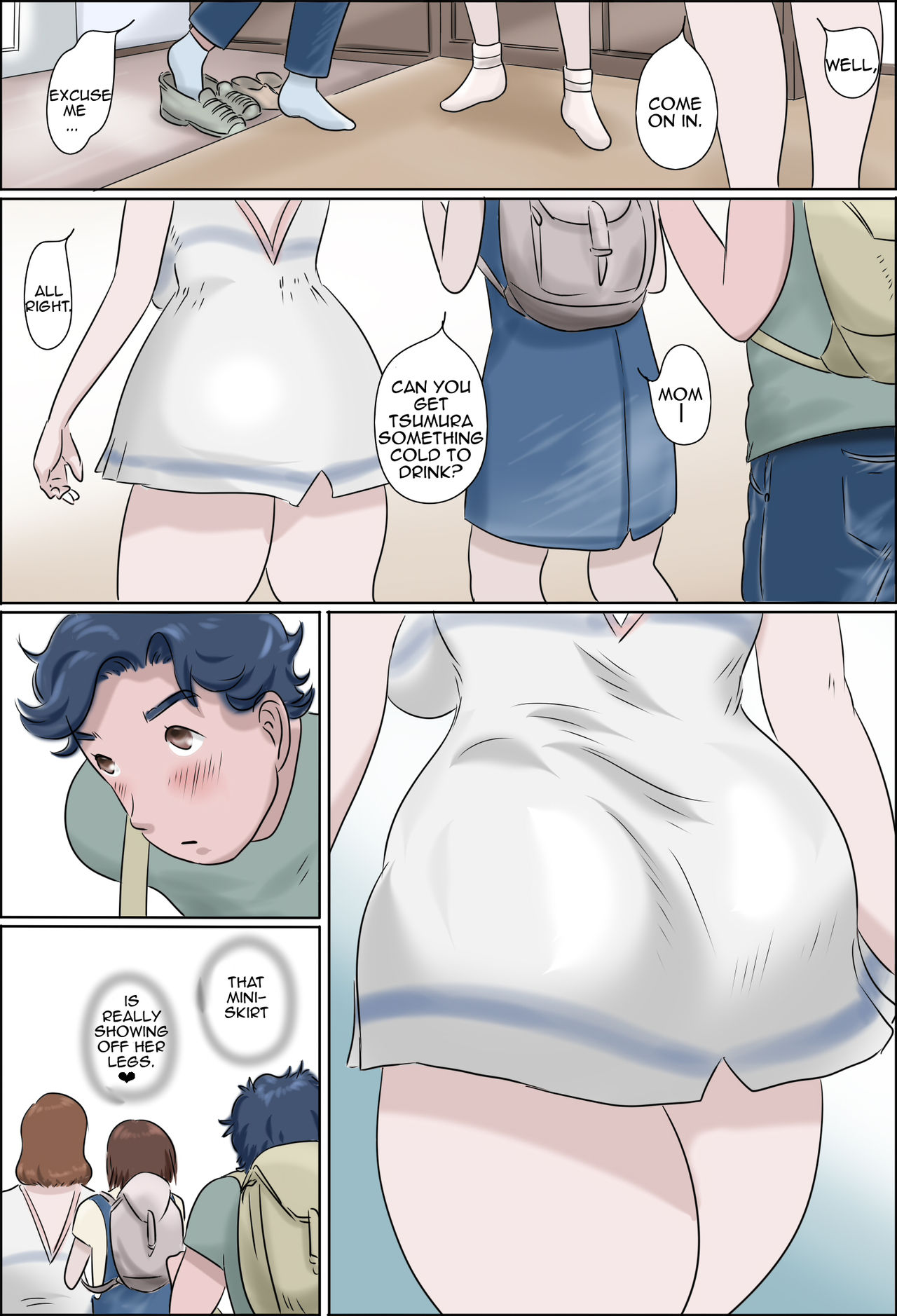 Kanojo no Hahaoya ga Guigui Sasottekuru Ken | My Girlfriend's Mother Jumps my Bones page 4 full