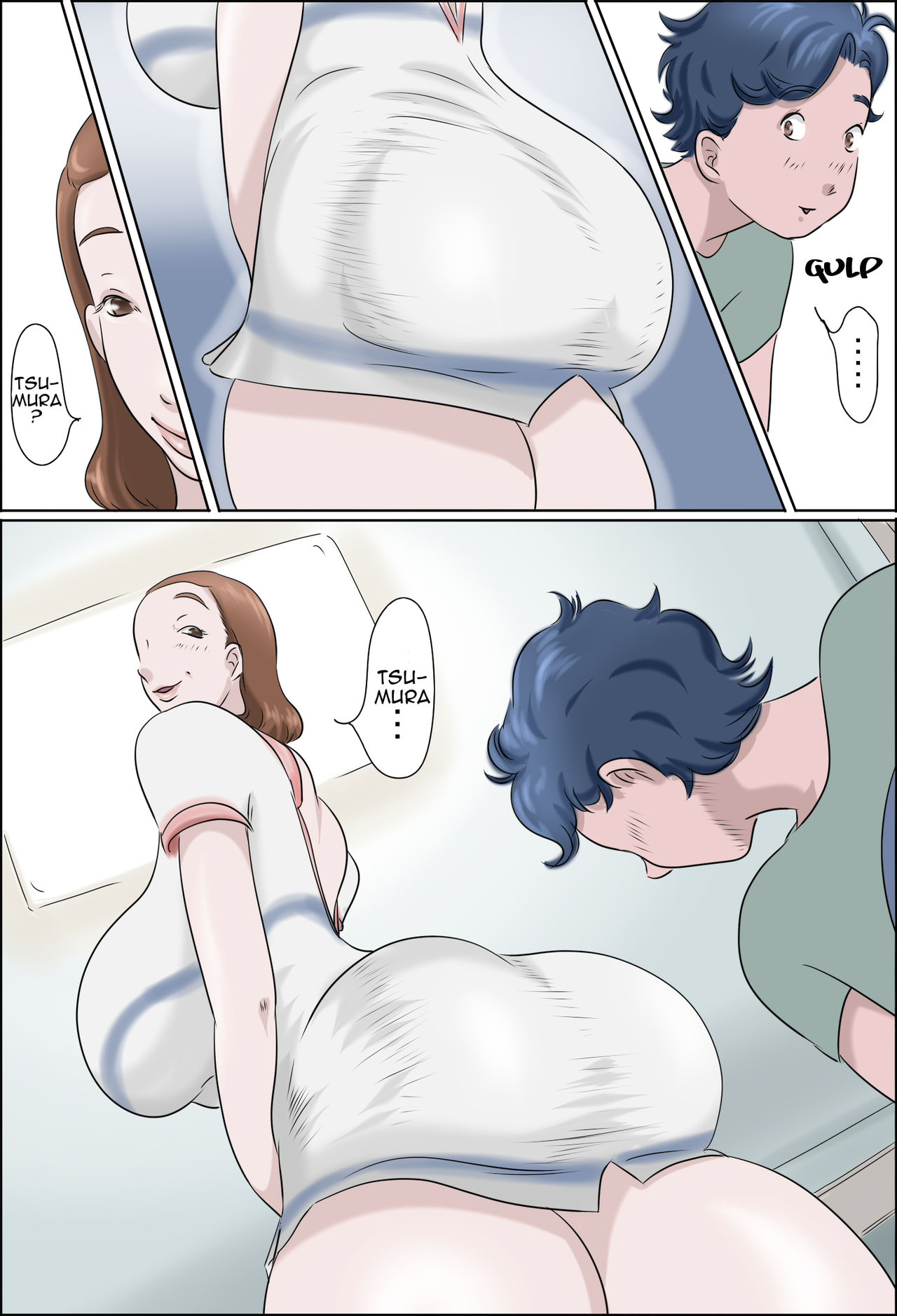 Kanojo no Hahaoya ga Guigui Sasottekuru Ken | My Girlfriend's Mother Jumps my Bones page 6 full