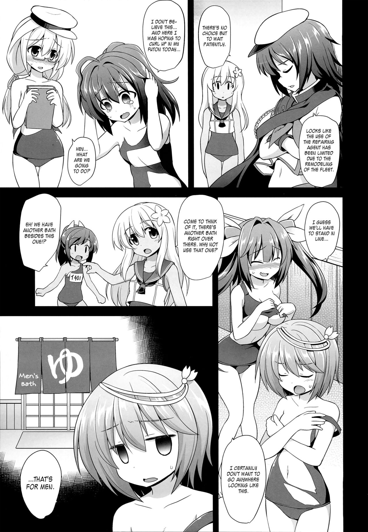 Kanmusu Chakunin Zenya Ro-gou Yokujou Rinkan | Eve of Ship Girls Pregnancy - Ro-chan's Gangrape of Desires page 5 full
