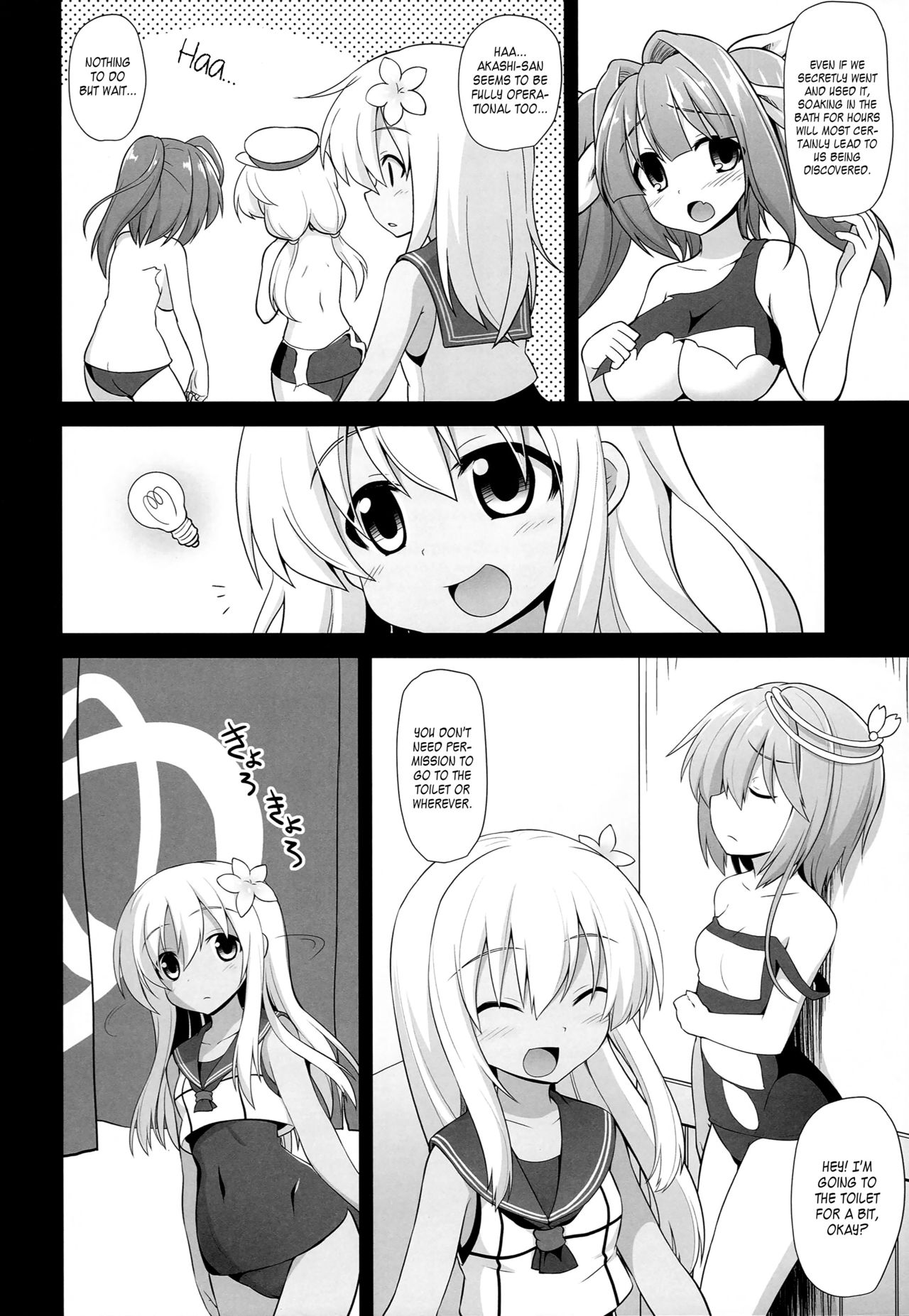 Kanmusu Chakunin Zenya Ro-gou Yokujou Rinkan | Eve of Ship Girls Pregnancy - Ro-chan's Gangrape of Desires page 6 full