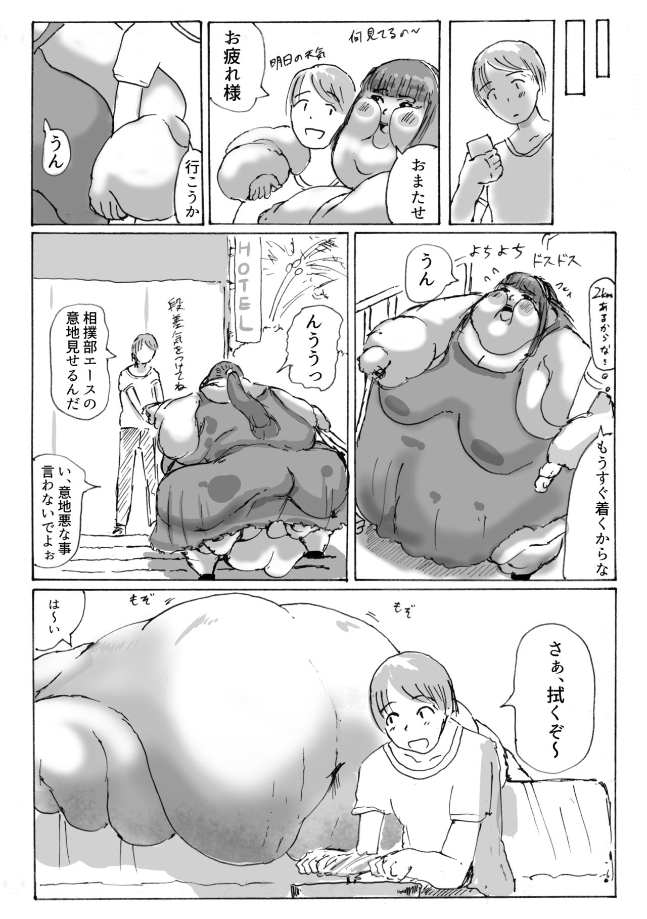 Oneday -Sumo Girl to Boku no Hitotoki- page 3 full