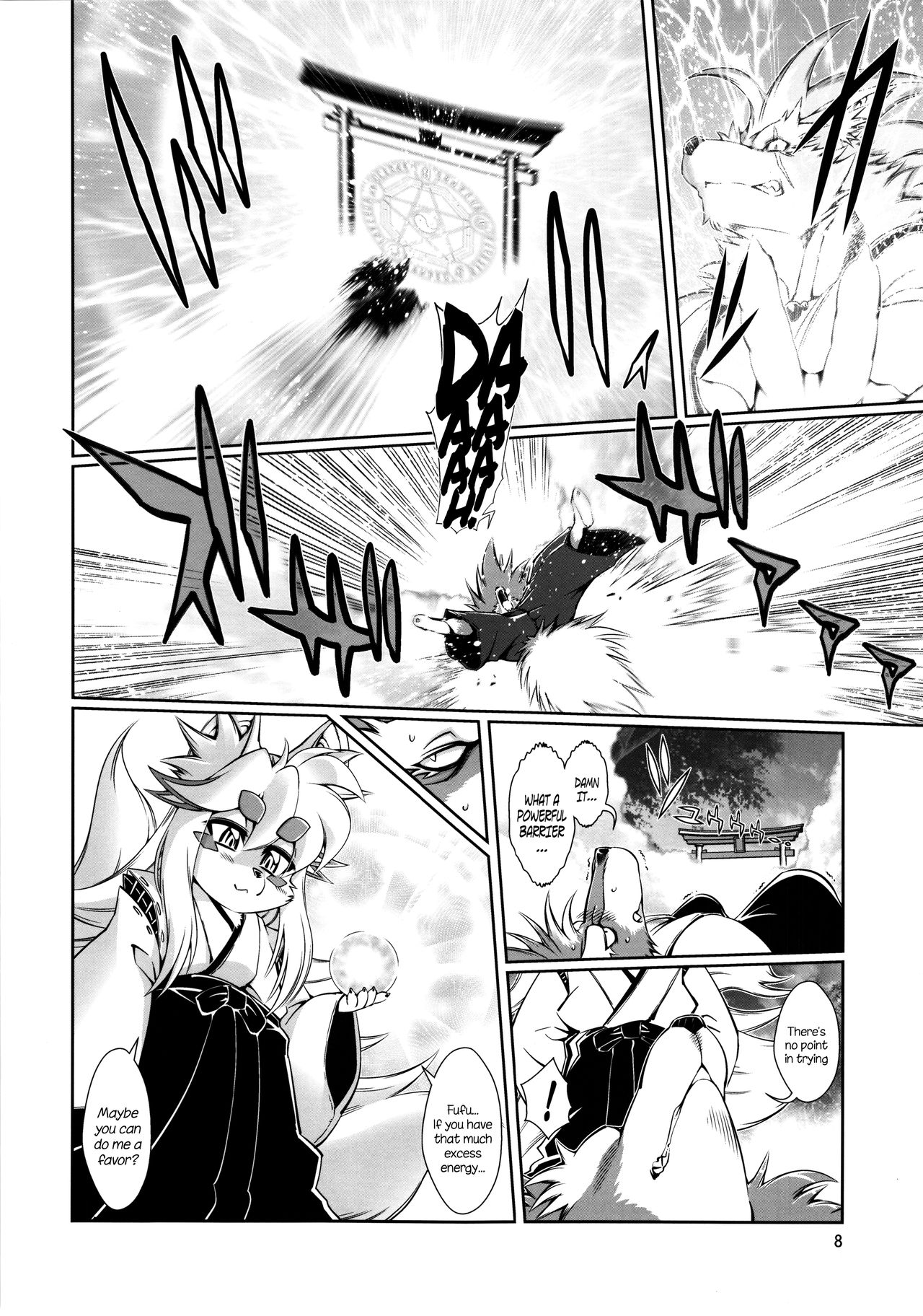 Mahou no Juujin Foxy Rena 6 page 8 full