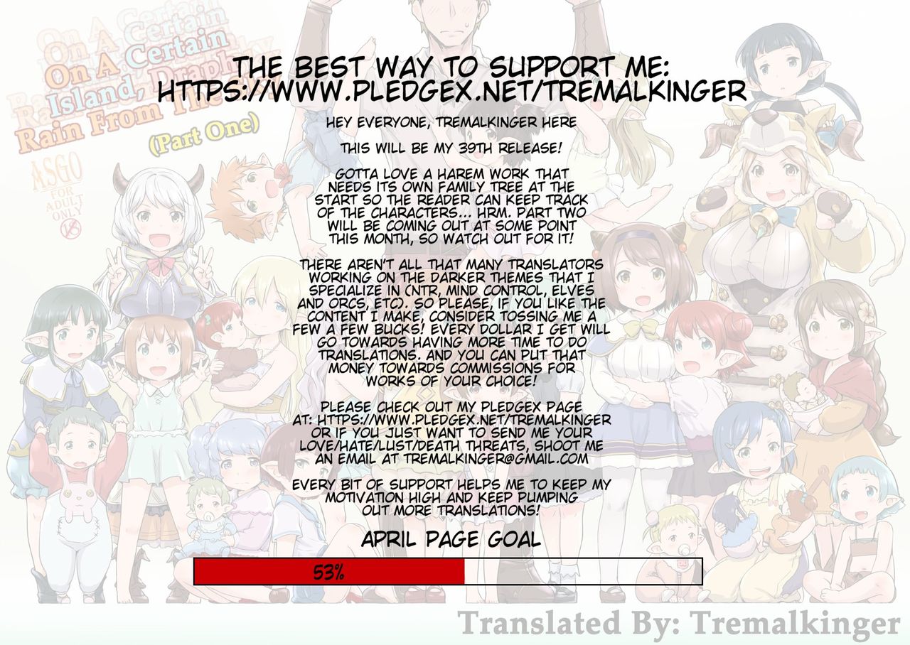 Rei no Shima ni Draph ga Futtekita.  | On A Certain Island, Draph Rain From The Sky page 2 full