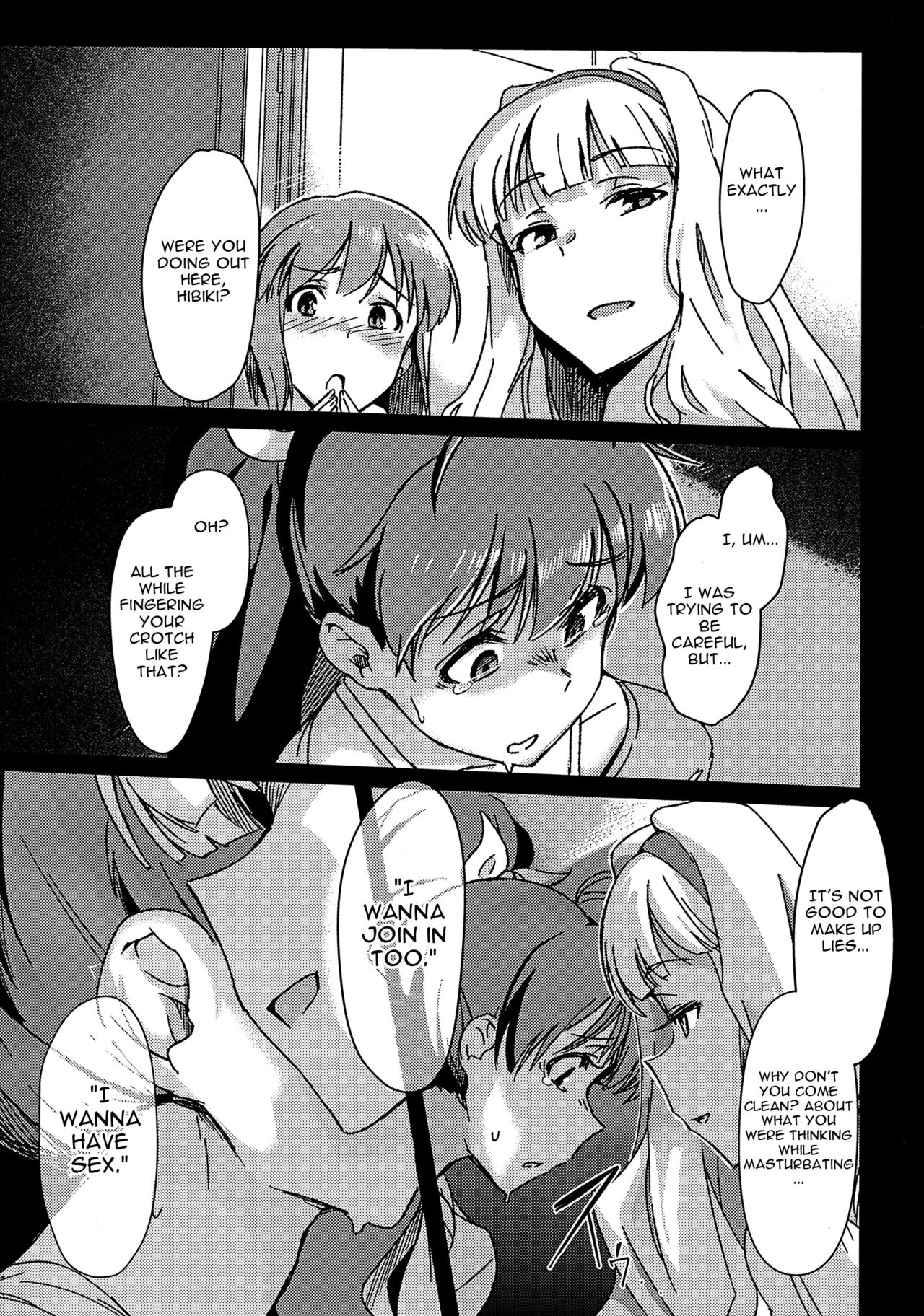 Yuki Chinpo - Futanari Yukiho ga Hibiki o Otosu Hon page 7 full