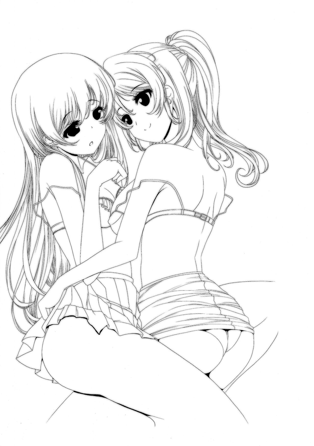 Kinpatsu JD wa Futanari JK ga Osuki page 3 full