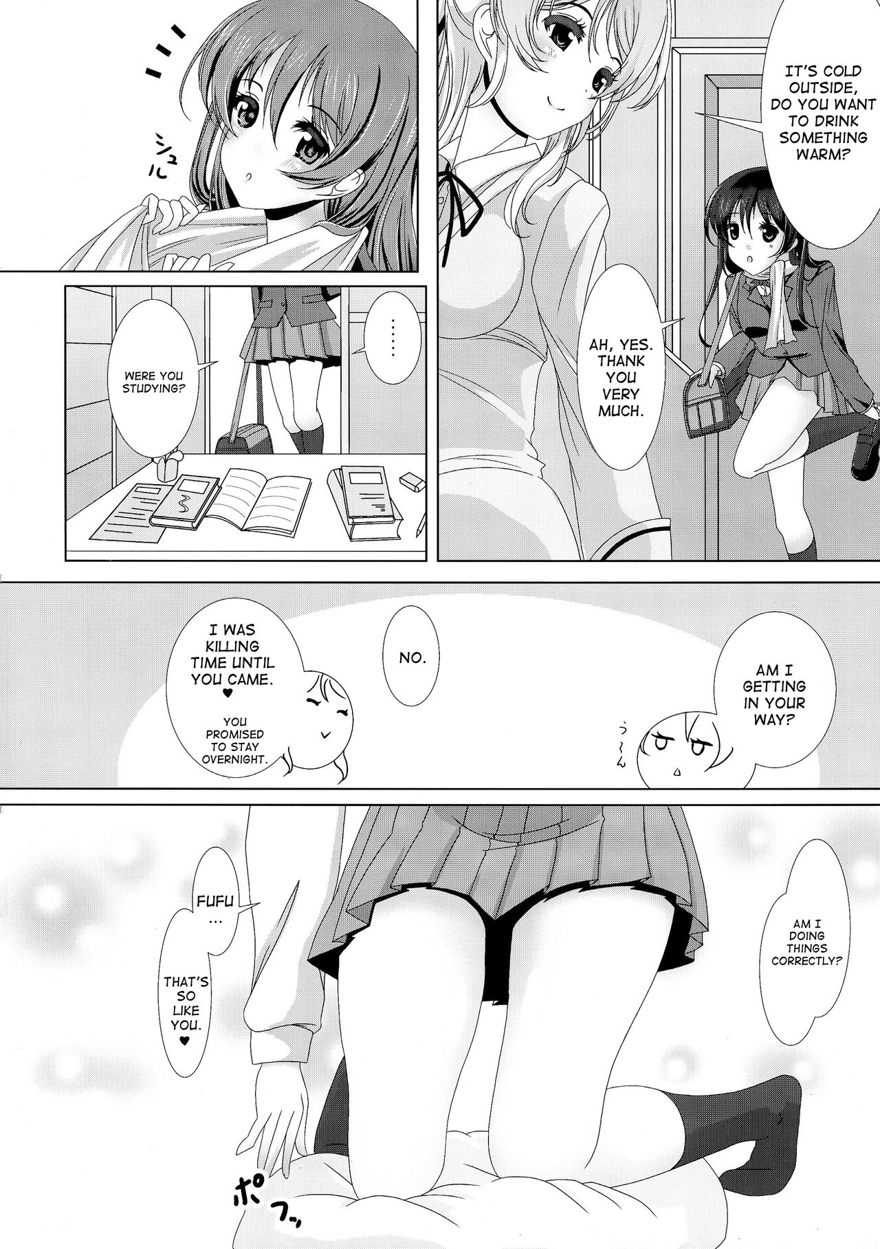 Kinpatsu JD wa Futanari JK ga Osuki page 6 full