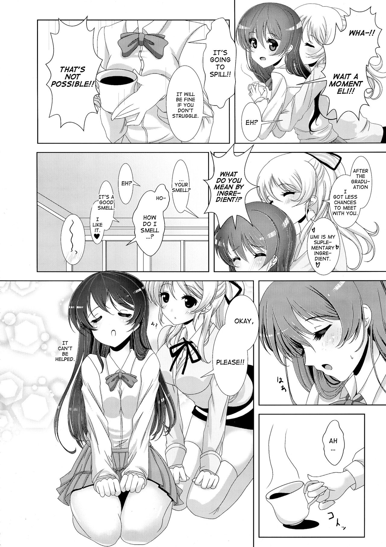 Kinpatsu JD wa Futanari JK ga Osuki page 8 full
