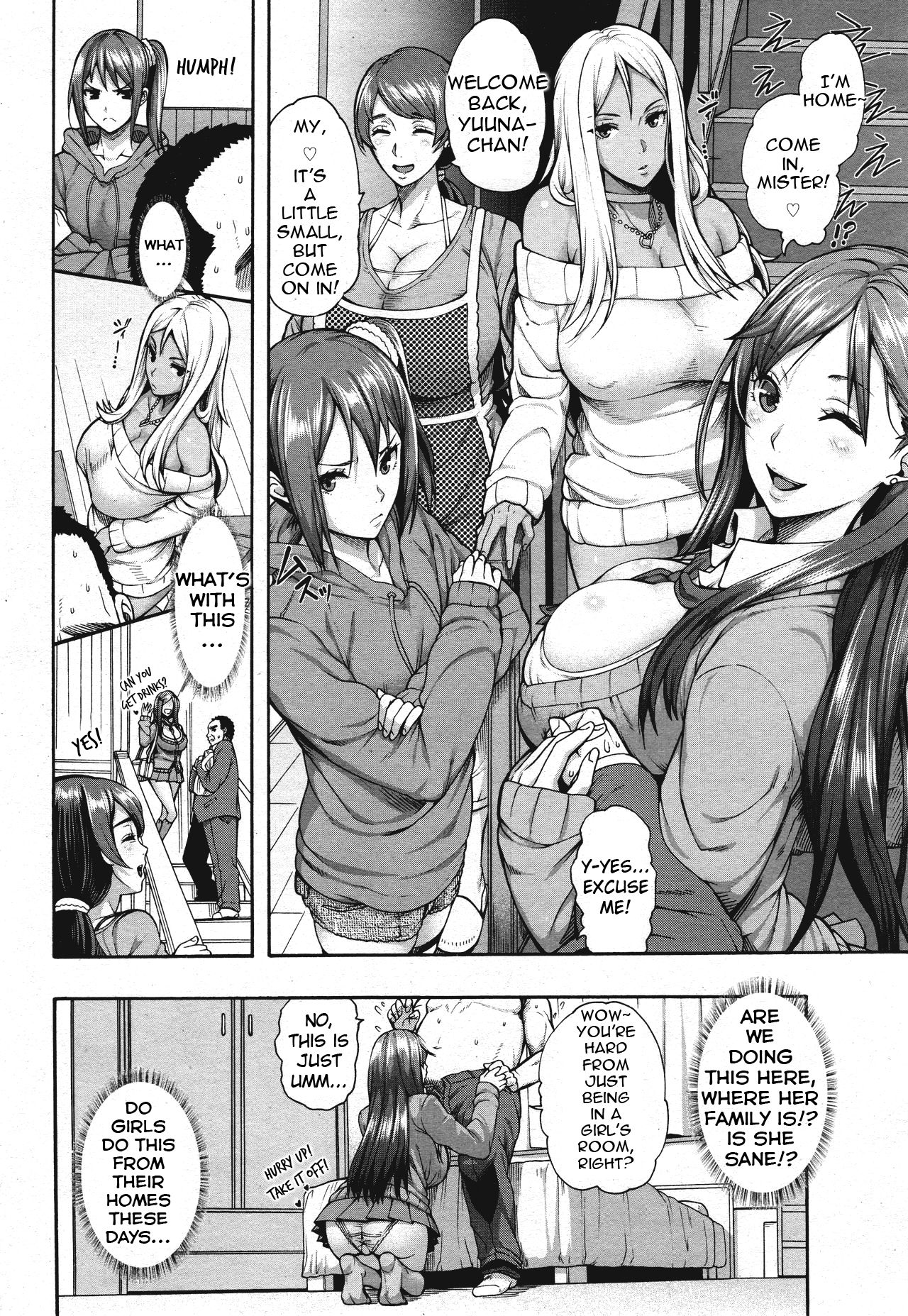 Bitch Tenshi Oyako | Mother Daughter Angel Bitches Ch. 1 page 5 full