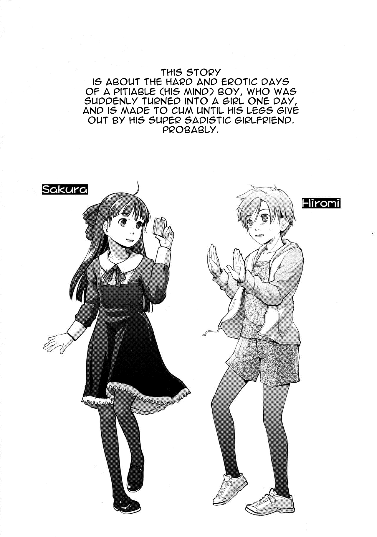 Nyotaika Shita Ore o Do-S Kanojo ga DenMa de Ikaseyou to Suru Ken ni Tsuite | The Story of How My Super Sadistic Girlfriend Tried to Make the Gender-Swapped Me Come With an Electric Massager page 4 full