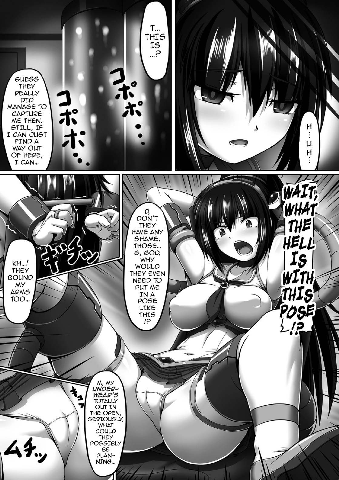 Torawareta Seigi no Heroine Kousoku Kairaku Choukyou + Nerawareta Mahou Shoujo Uragiri no Shokushu Shitagi | Magical Girl Heroines of Justice 1-2 page 3 full