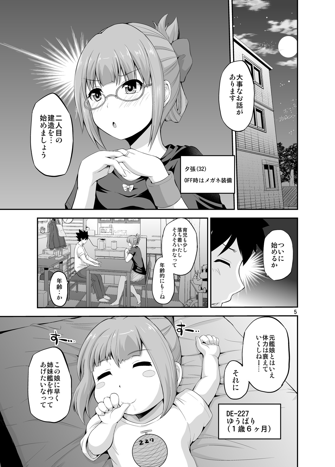 Yuubari 32-sai to Futarime Kozukuri page 5 full