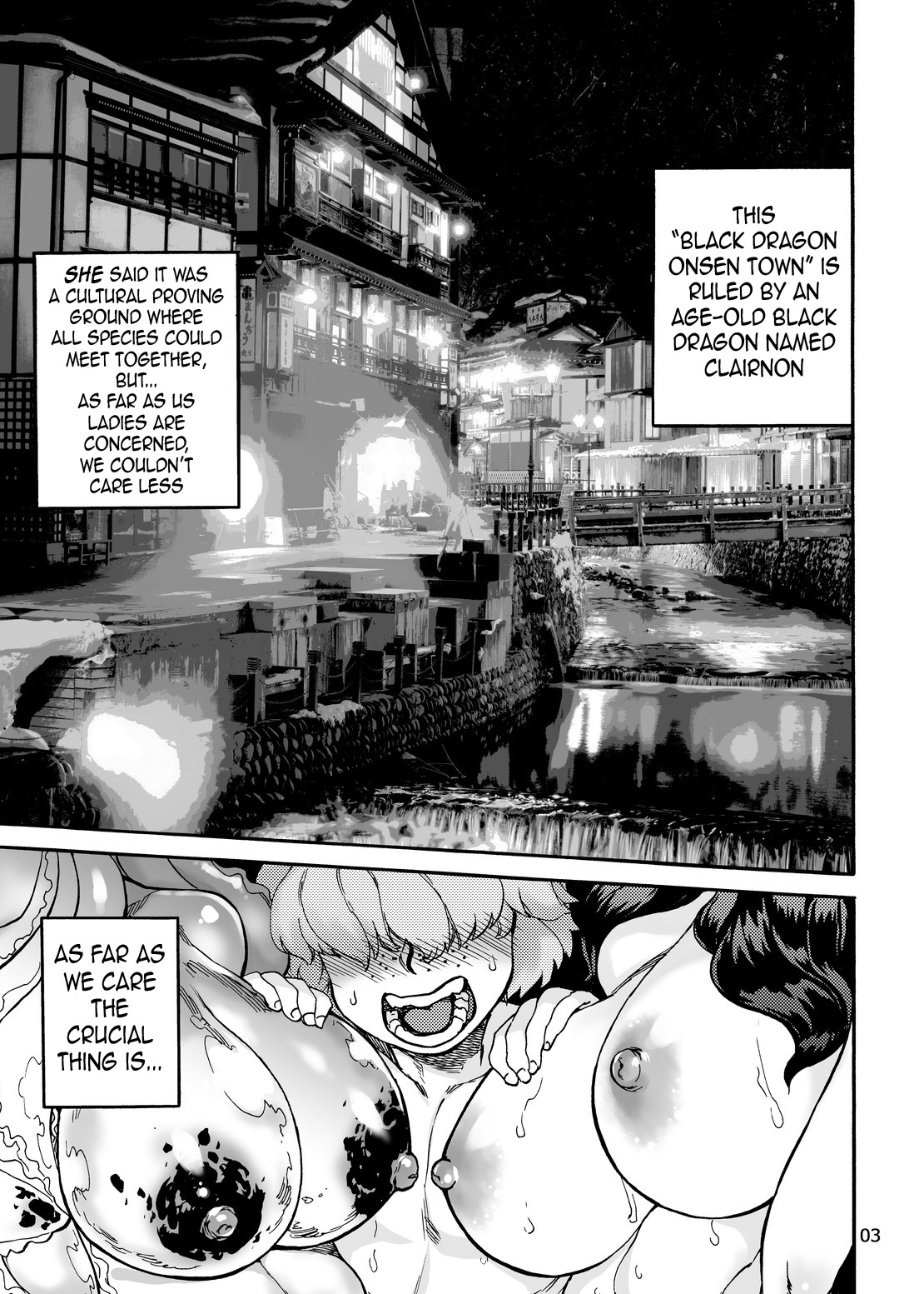 Adesugata Jingai Mekakure Onsen | The Hidden Alluring Monster Girl Onsen page 4 full