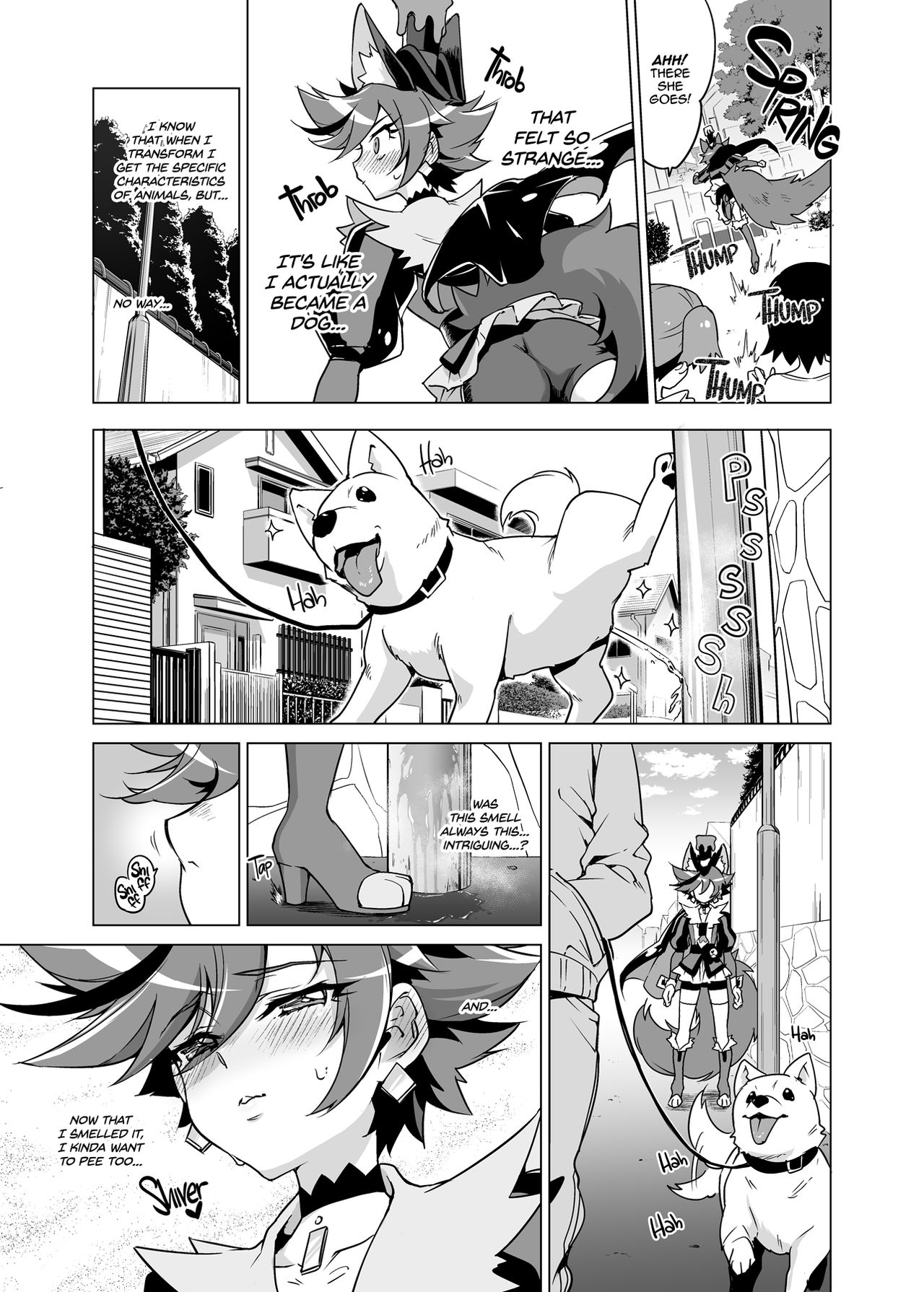 Chocolat-chan no Kirakira Roshutsu Juukan | Chocolat's Sparkling Public Mating Show page 7 full