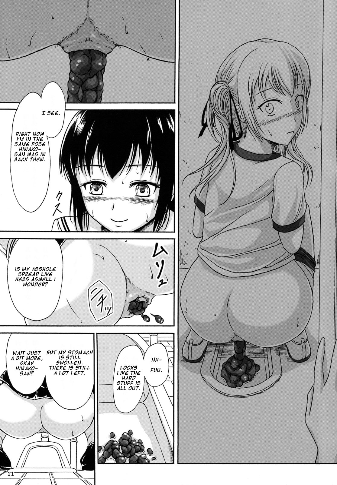 Haisetsu Shoujo 8 Benpi Shoujo to Kaiben Shoujo page 10 full
