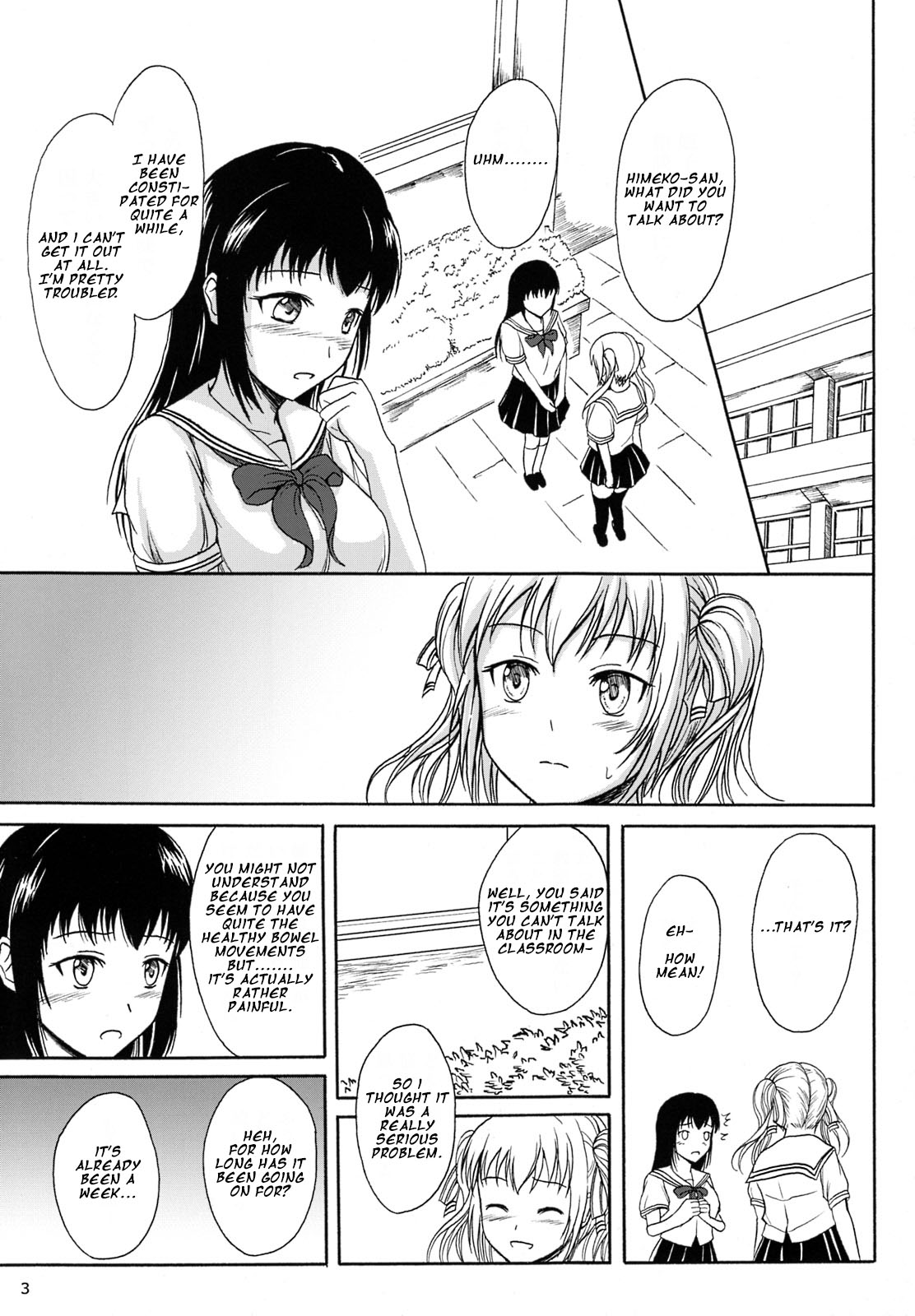 Haisetsu Shoujo 8 Benpi Shoujo to Kaiben Shoujo page 2 full