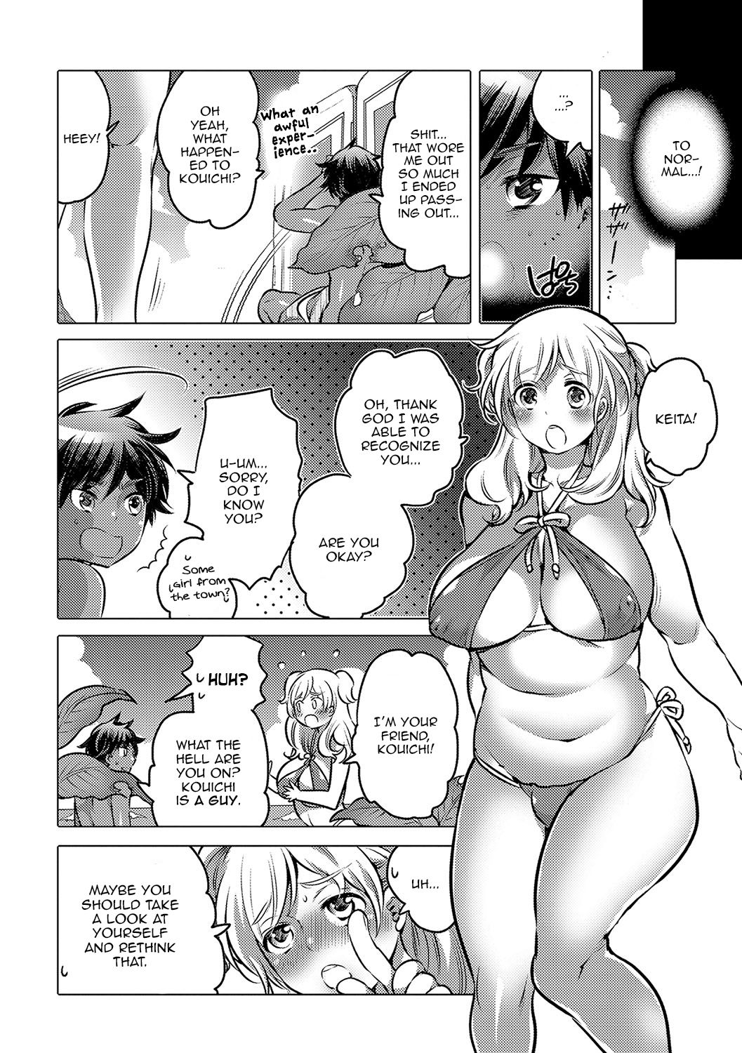 Noroi no Mesuka Kaigan | The Cursed, Female Transformation Beach page 6 full