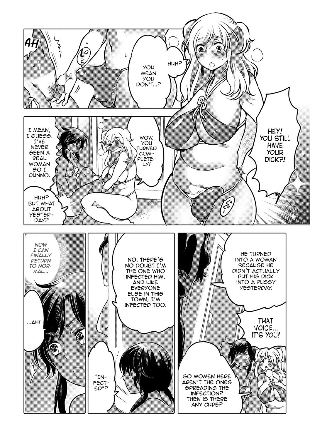 Noroi no Mesuka Kaigan | The Cursed, Female Transformation Beach page 8 full