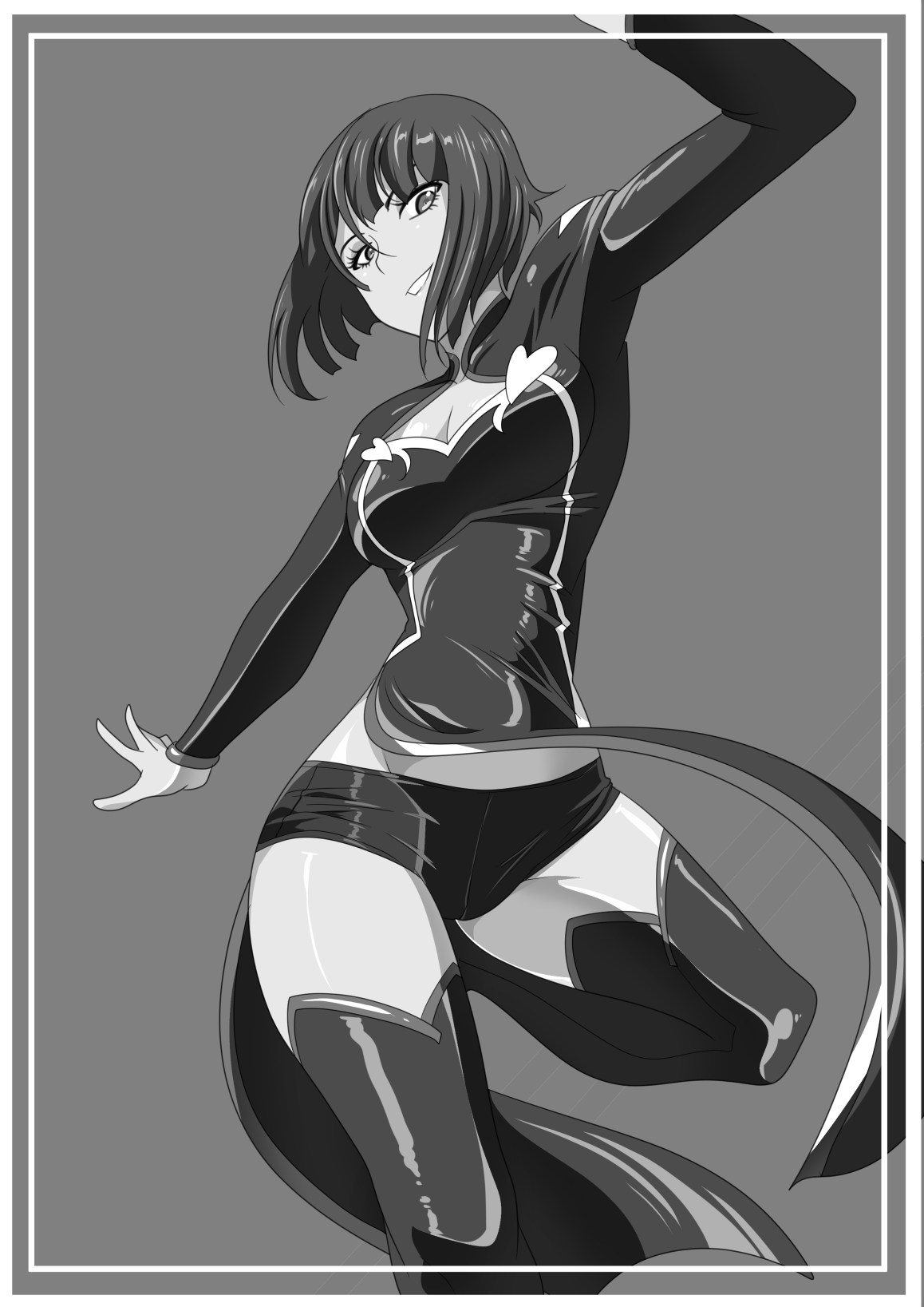 Heroine Harassment Junketsu no Taimashi Akina Zenpen | Heroine Harassment - Magician Akina's Chastity Part I page 2 full