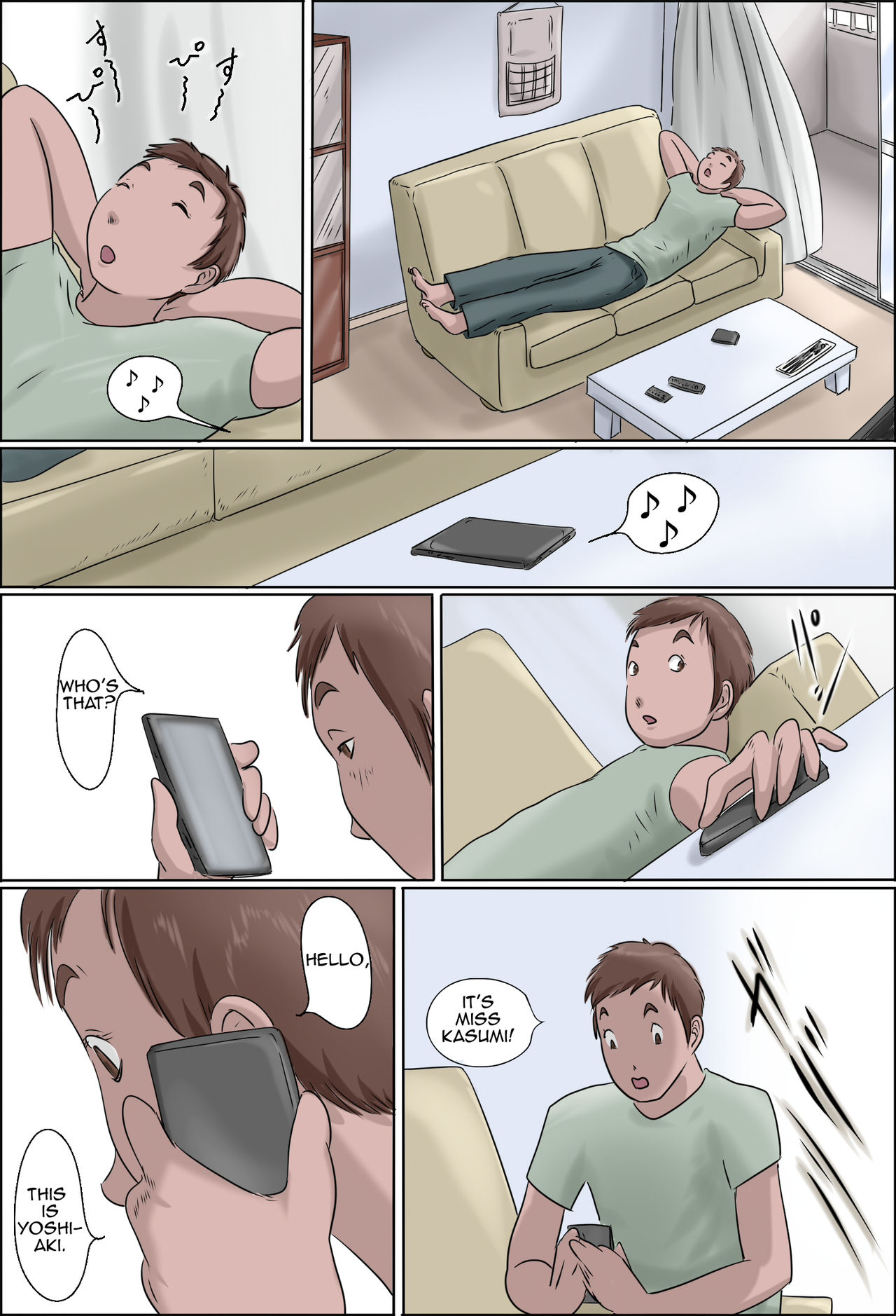 Haha wa Odoru -Jou- | Dancing Mother Vol.1 Part 1 page 9 full