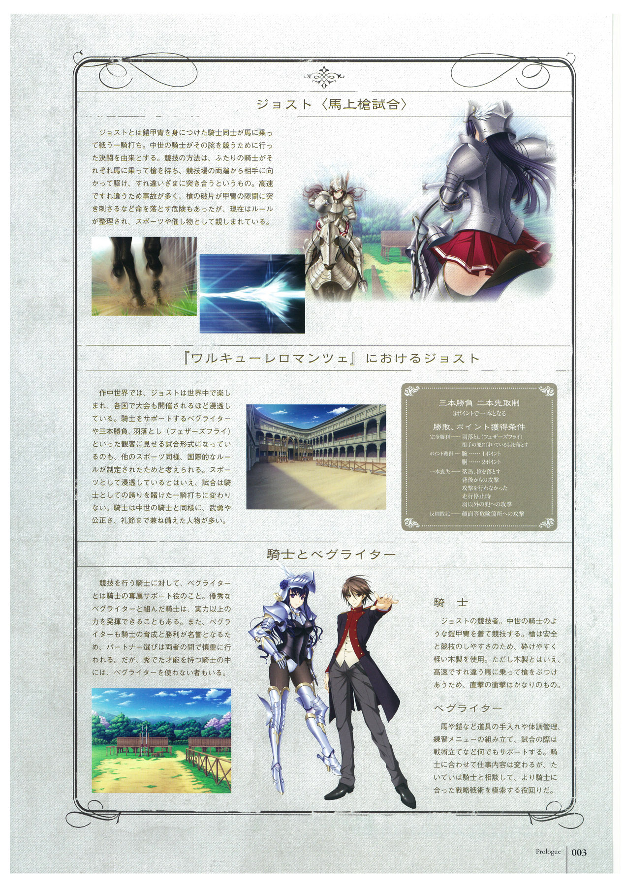 Walkure Romanze More & More Visual Fan Book page 5 full