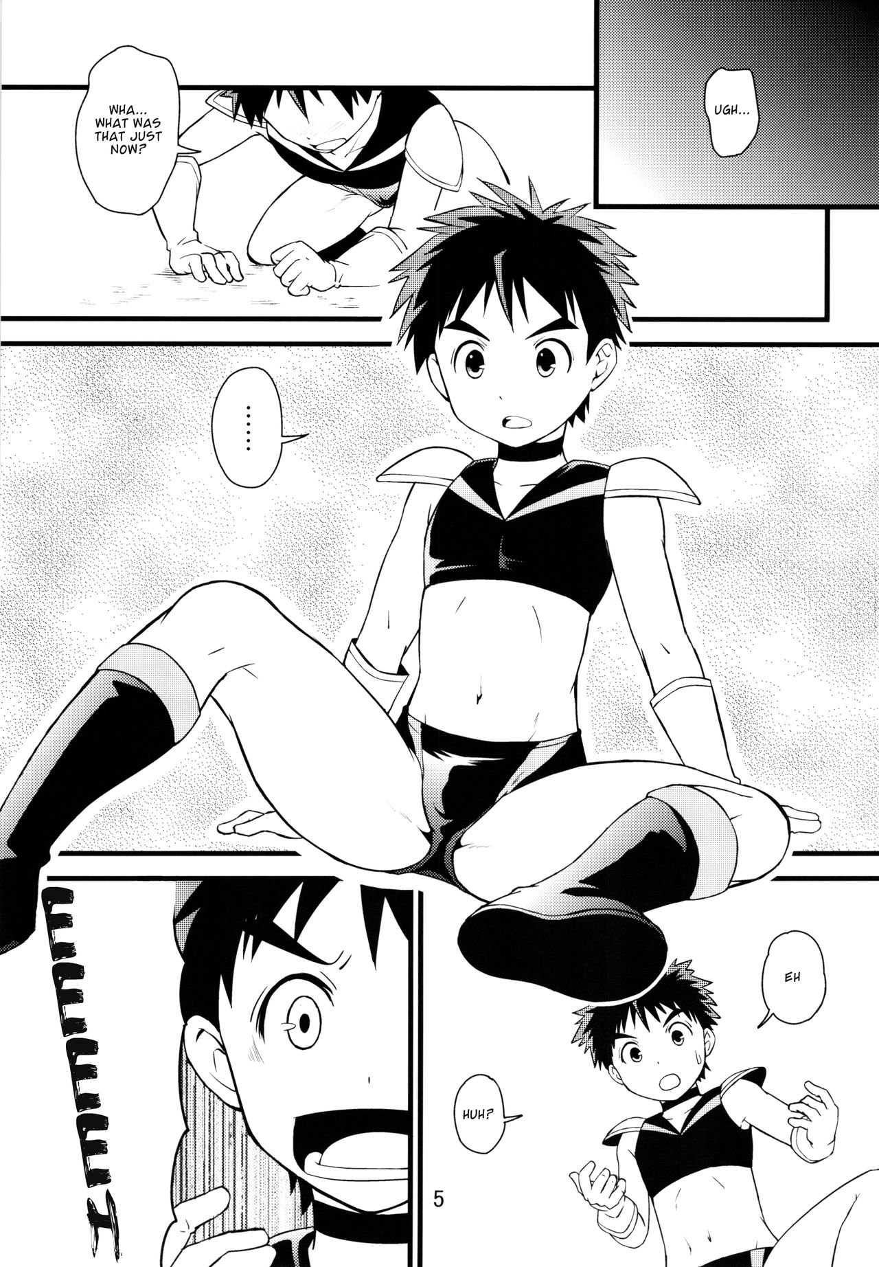 Ikinari Hero page 4 full