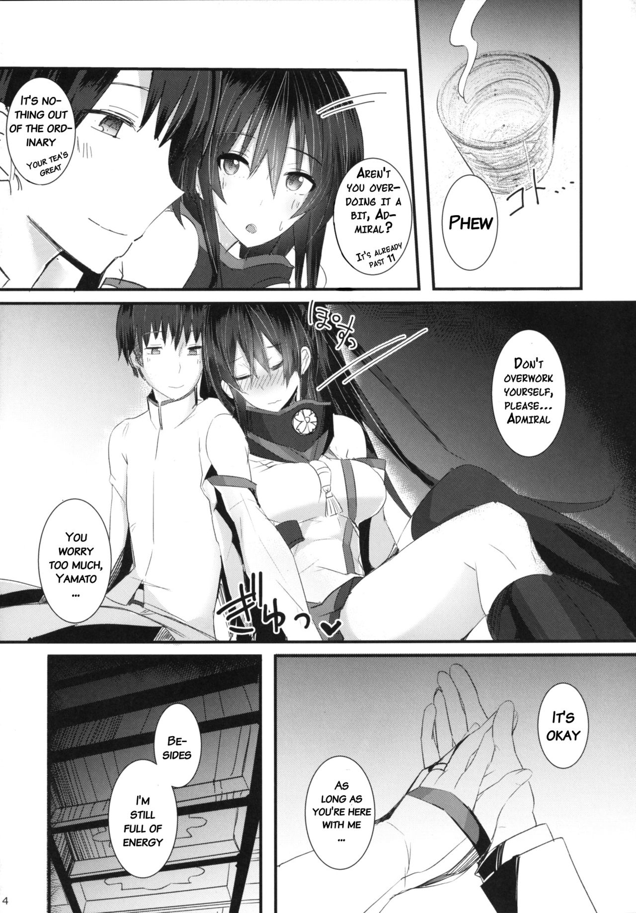 Yamato-san wa Se ga Takai. page 3 full