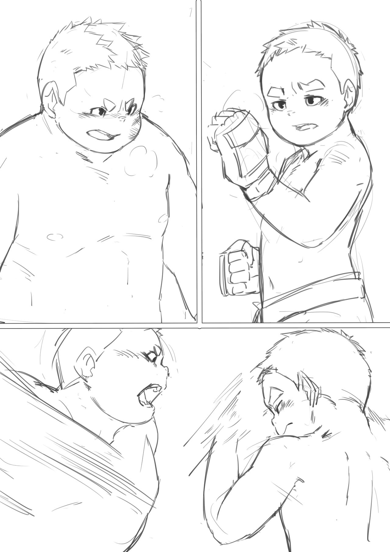 エロ格闘 Fight 1 Round 1 page 9 full