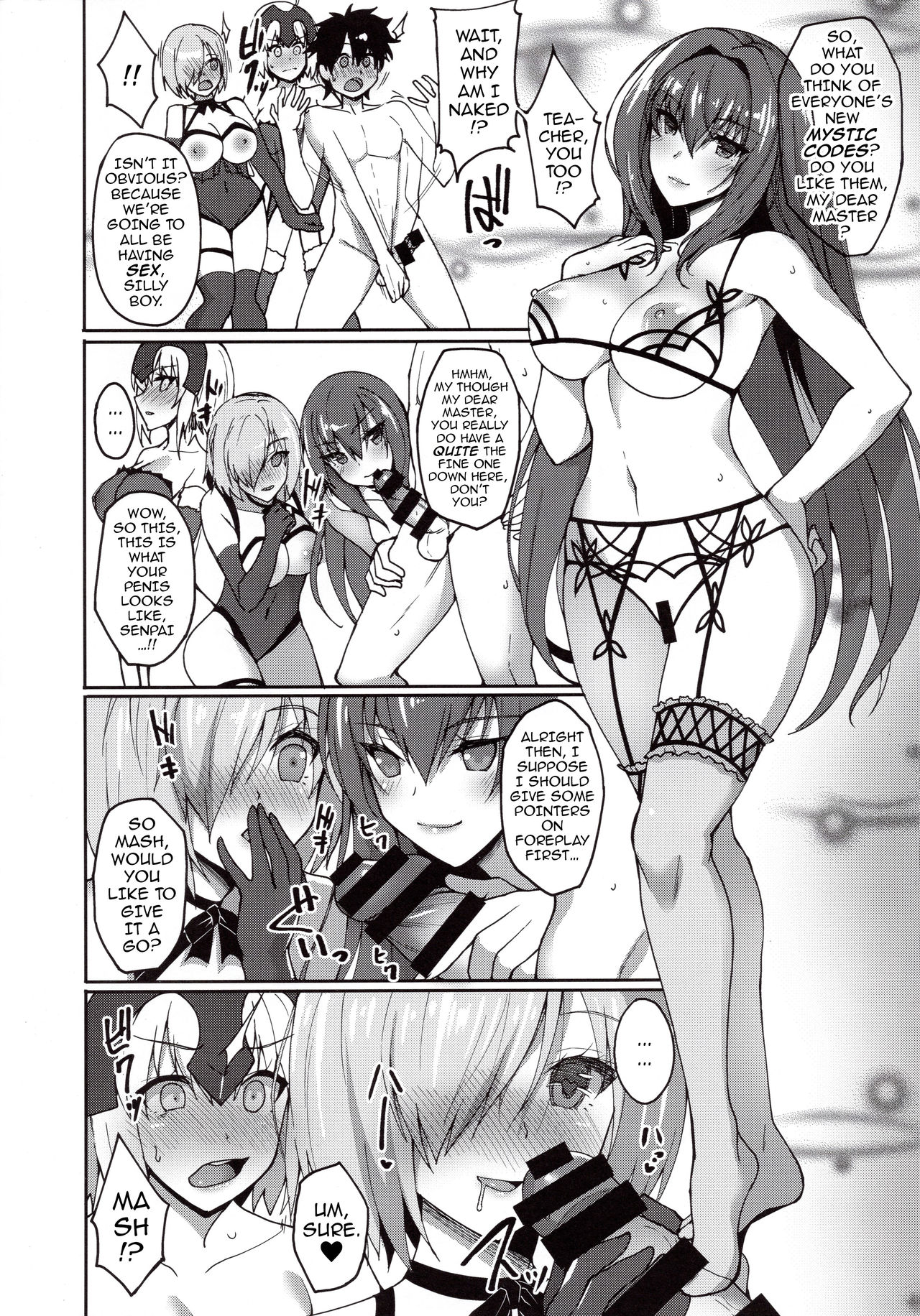Shishou ga Michibiku Chaldea Servant Harem Seikatsu | My Teacher’s Chaldea Servant Harem Orgy Lessons page 5 full