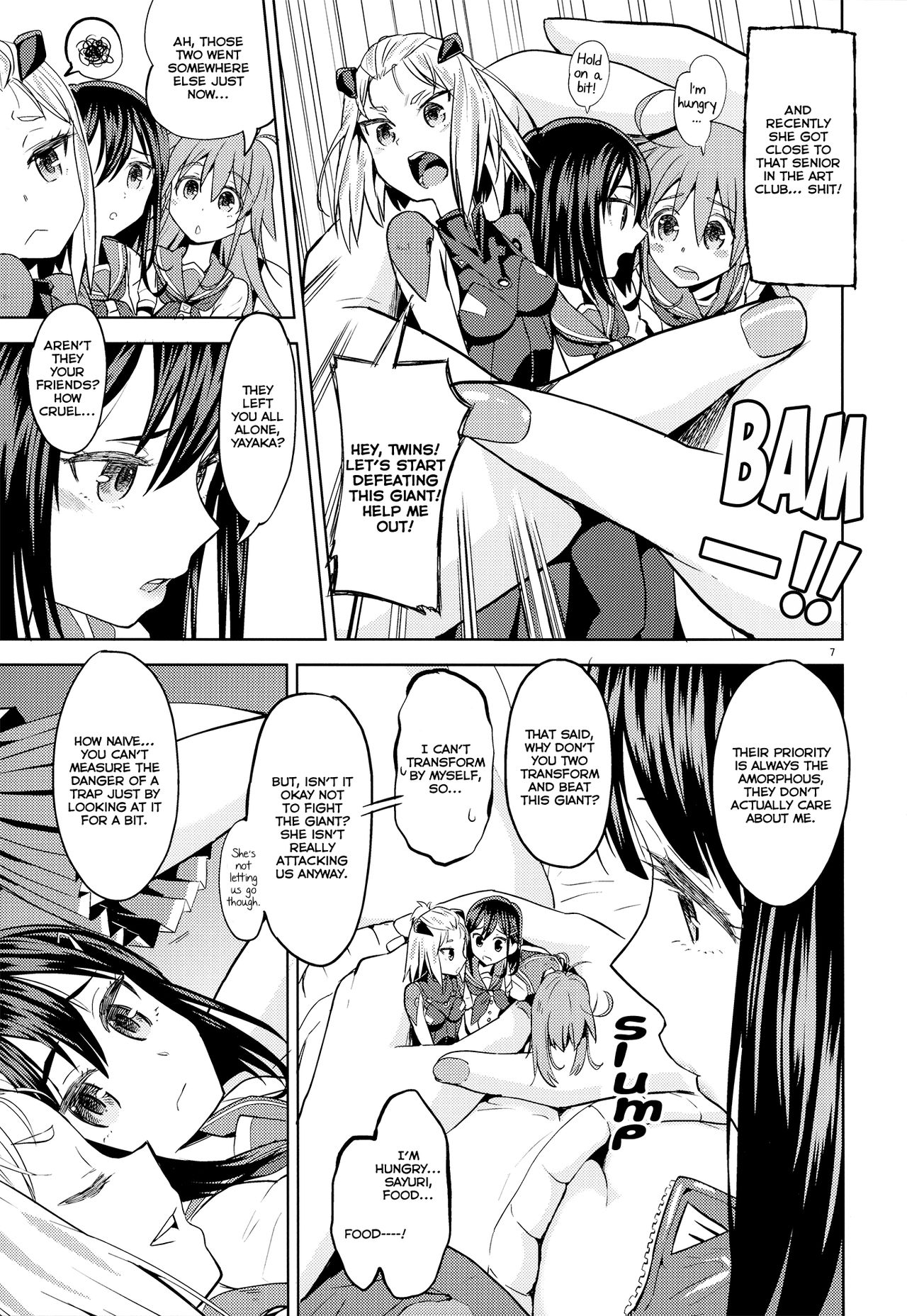 Sore dakara Watashi wa Henshin Dekinai | So that's why I can't transform page 8 full