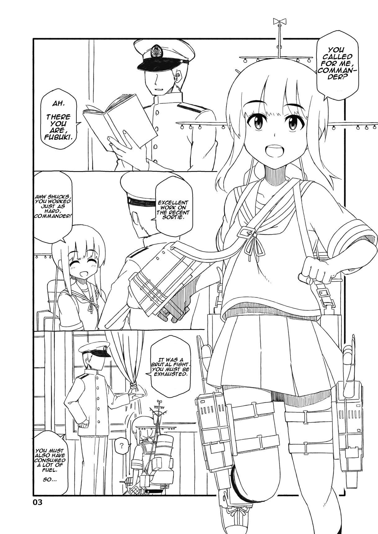 Fubuki-chan ga Onna ni Naru Made Kai page 2 full