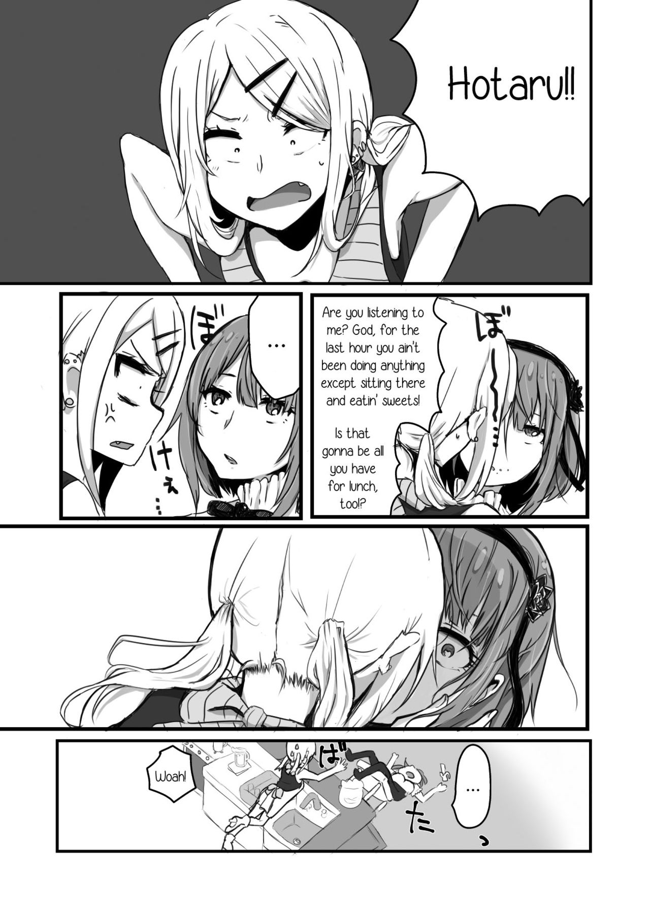 Yuri, Dagashi. page 4 full