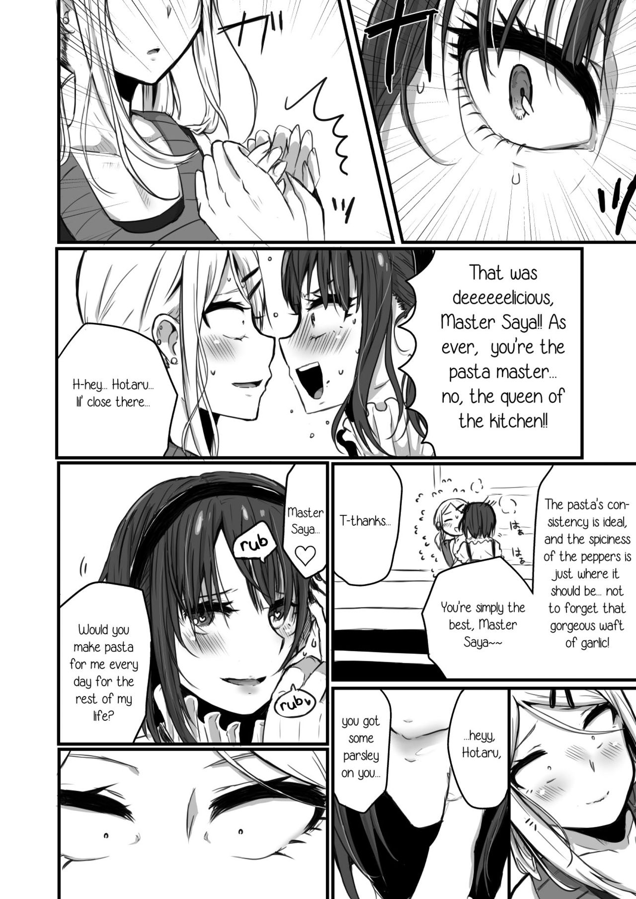 Yuri, Dagashi. page 7 full