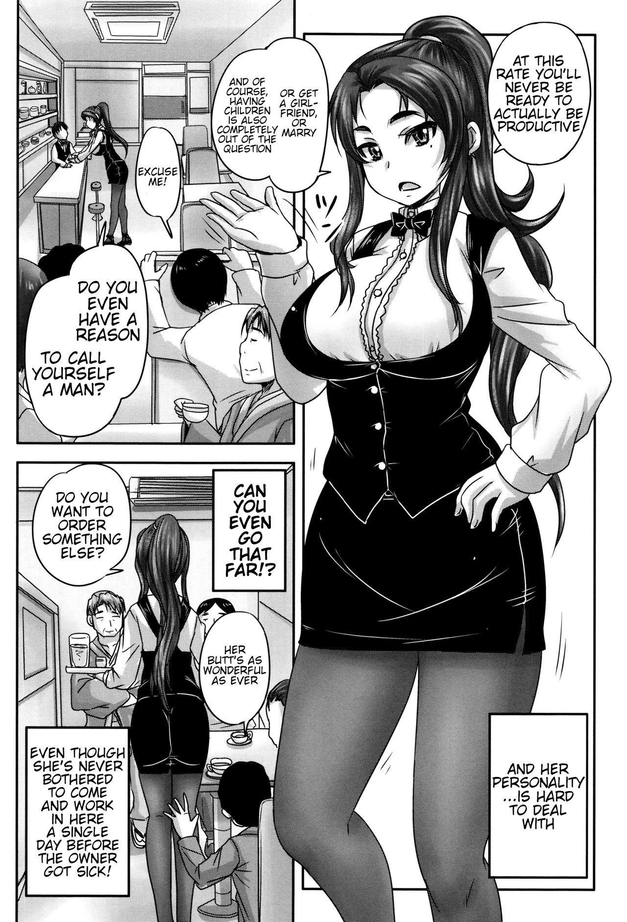Kissa Hitozuma Nikudorei | Married Meat Slave Cafe page 9 full