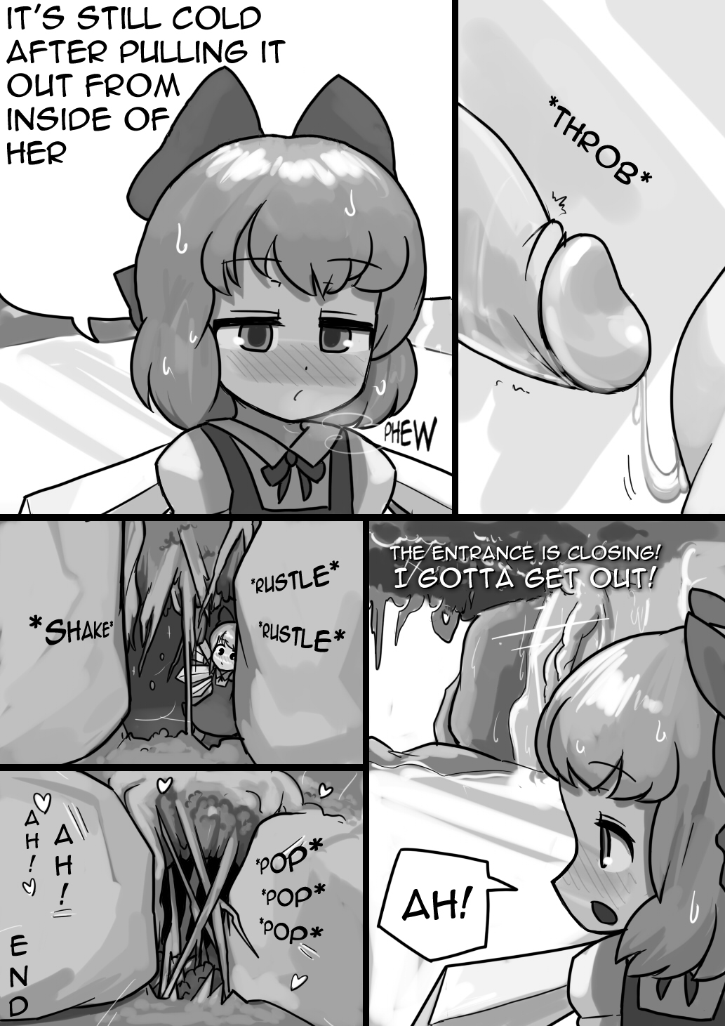 Chinko Cirno x Futsuu Letty no Suikan Manga page 10 full