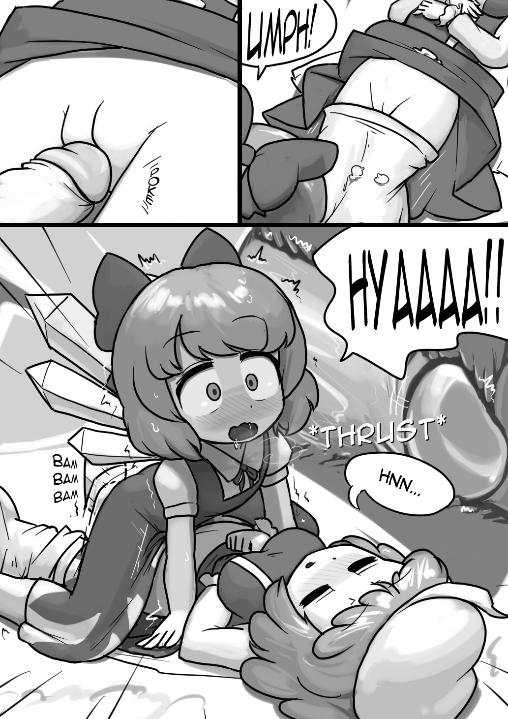 Chinko Cirno x Futsuu Letty no Suikan Manga page 5 full