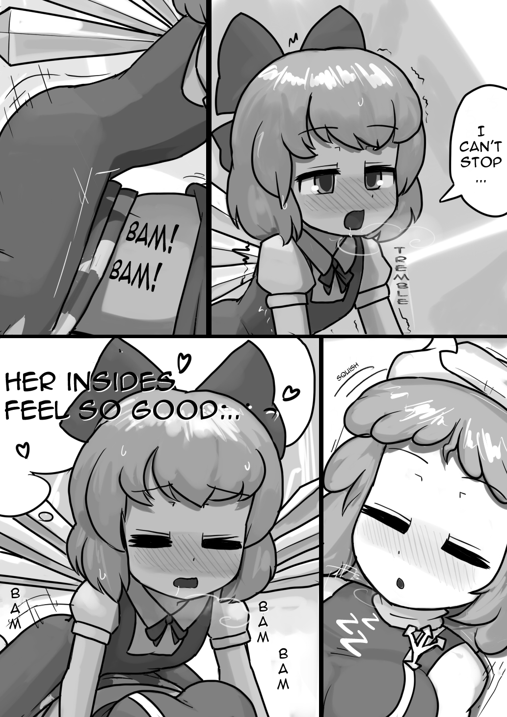 Chinko Cirno x Futsuu Letty no Suikan Manga page 6 full