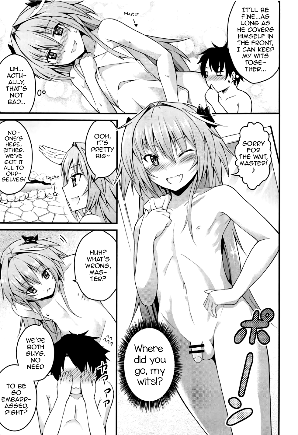 Sekai ga Heiwa ni Natta node Astolfo to Onsen Ryokou ni Ikimashita page 4 full