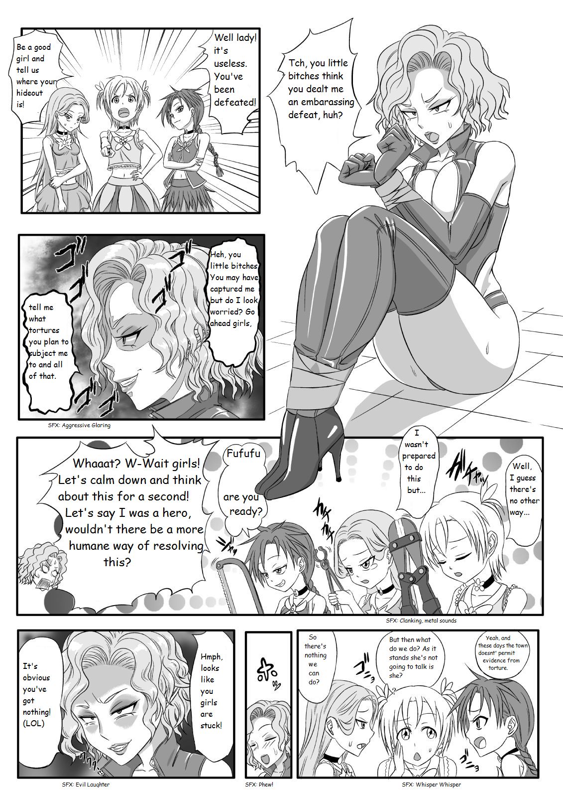 Kusuguri Goumon Taikyuu Hon ~Aku no Onna Kanbu Hen~ page 2 full