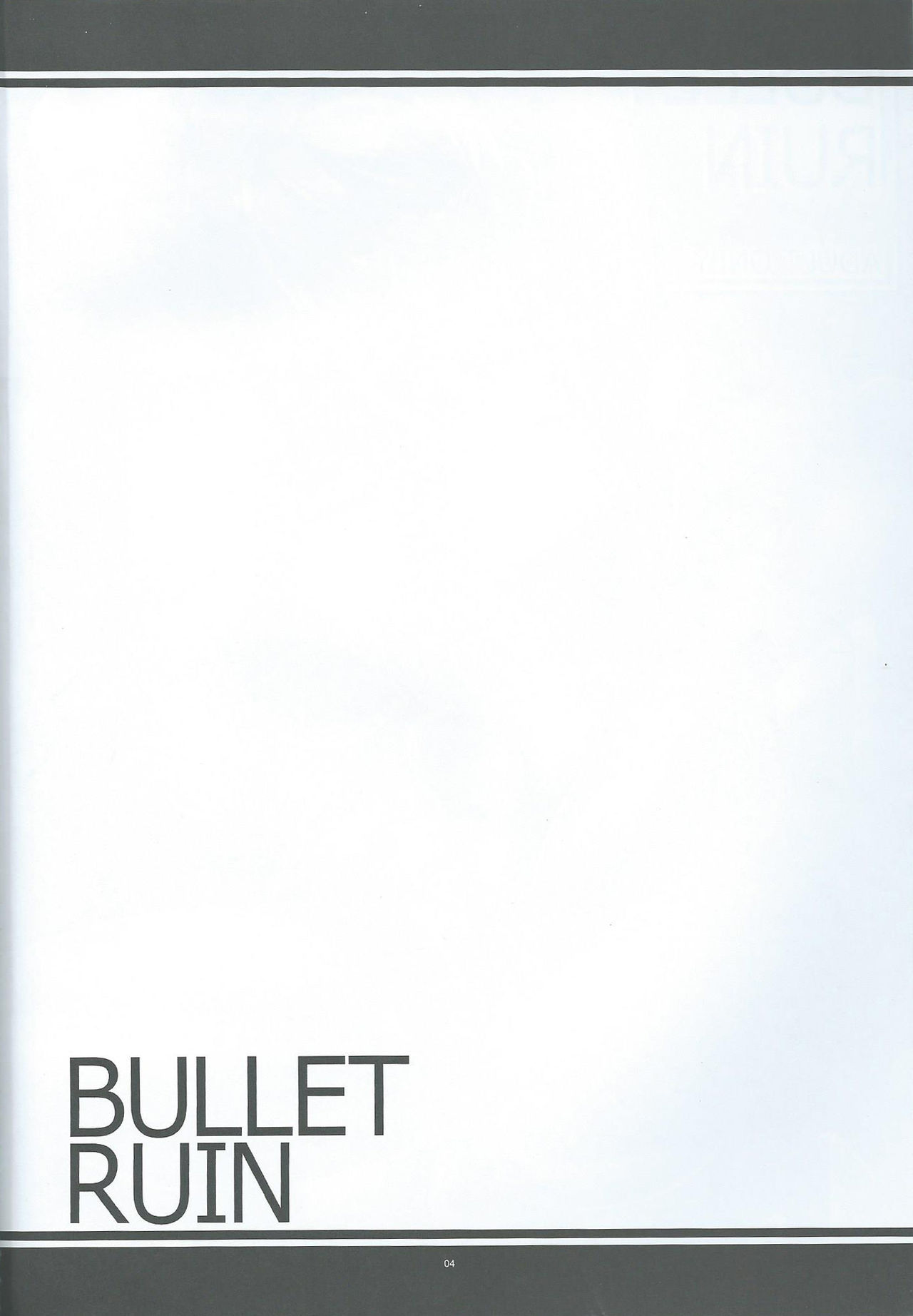 BULLET RUIN page 3 full