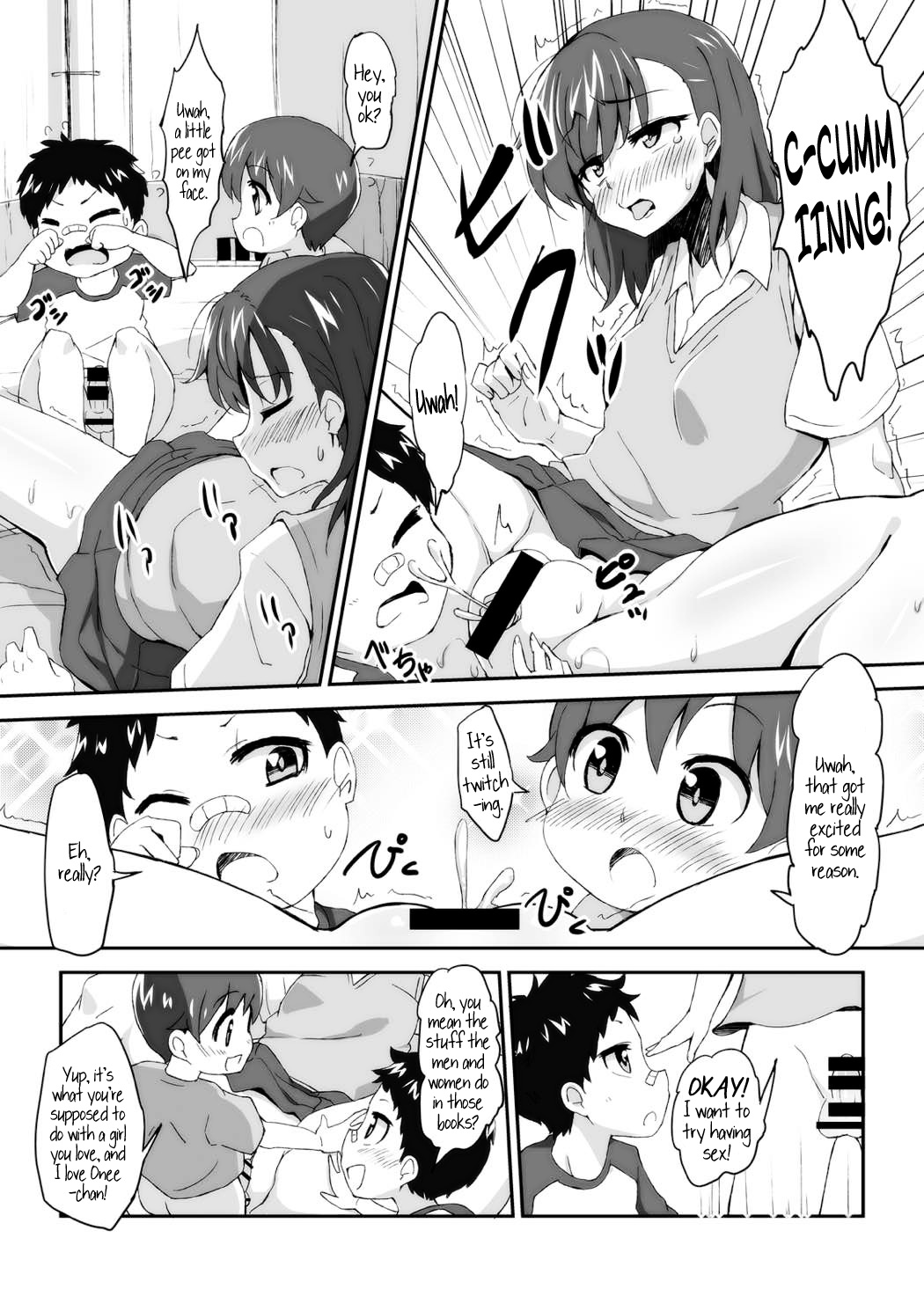 Mikoto Onee-chan no Kodomo Panic | Sister Mikoto's Child Panic page 9 full